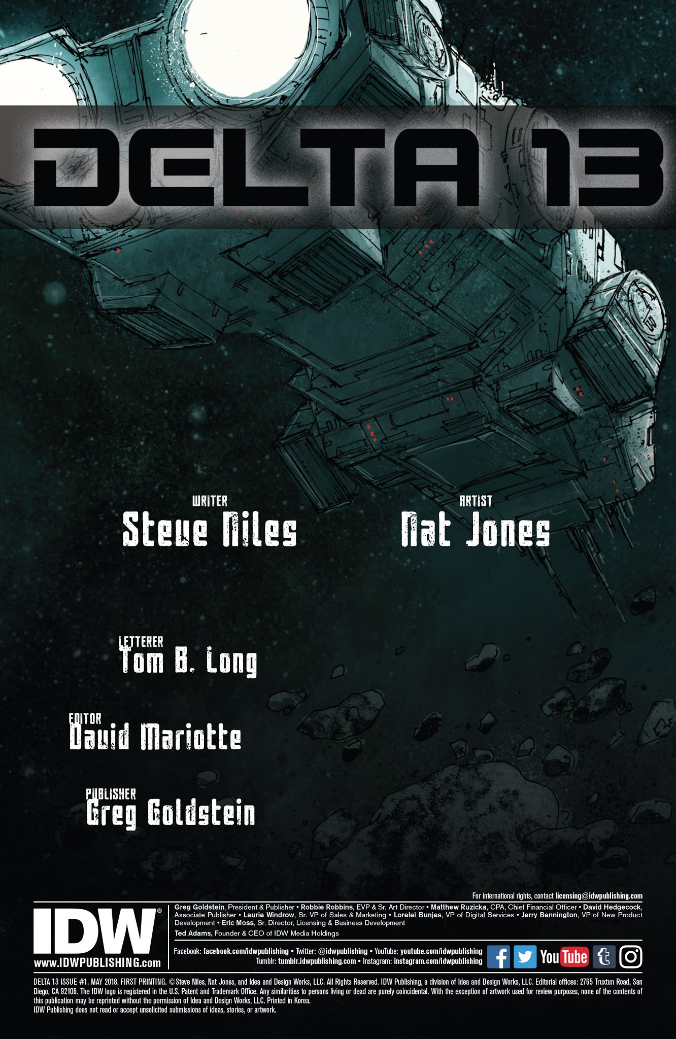 Read online Delta 13 comic -  Issue #1 - 2