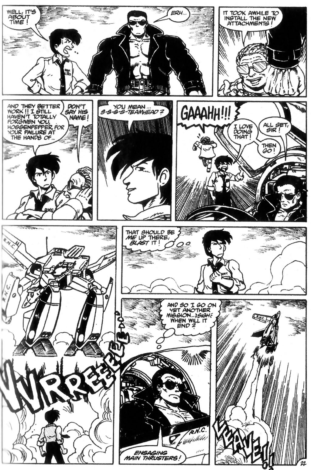 Read online Ninja High School (1986) comic -  Issue #16 - 24