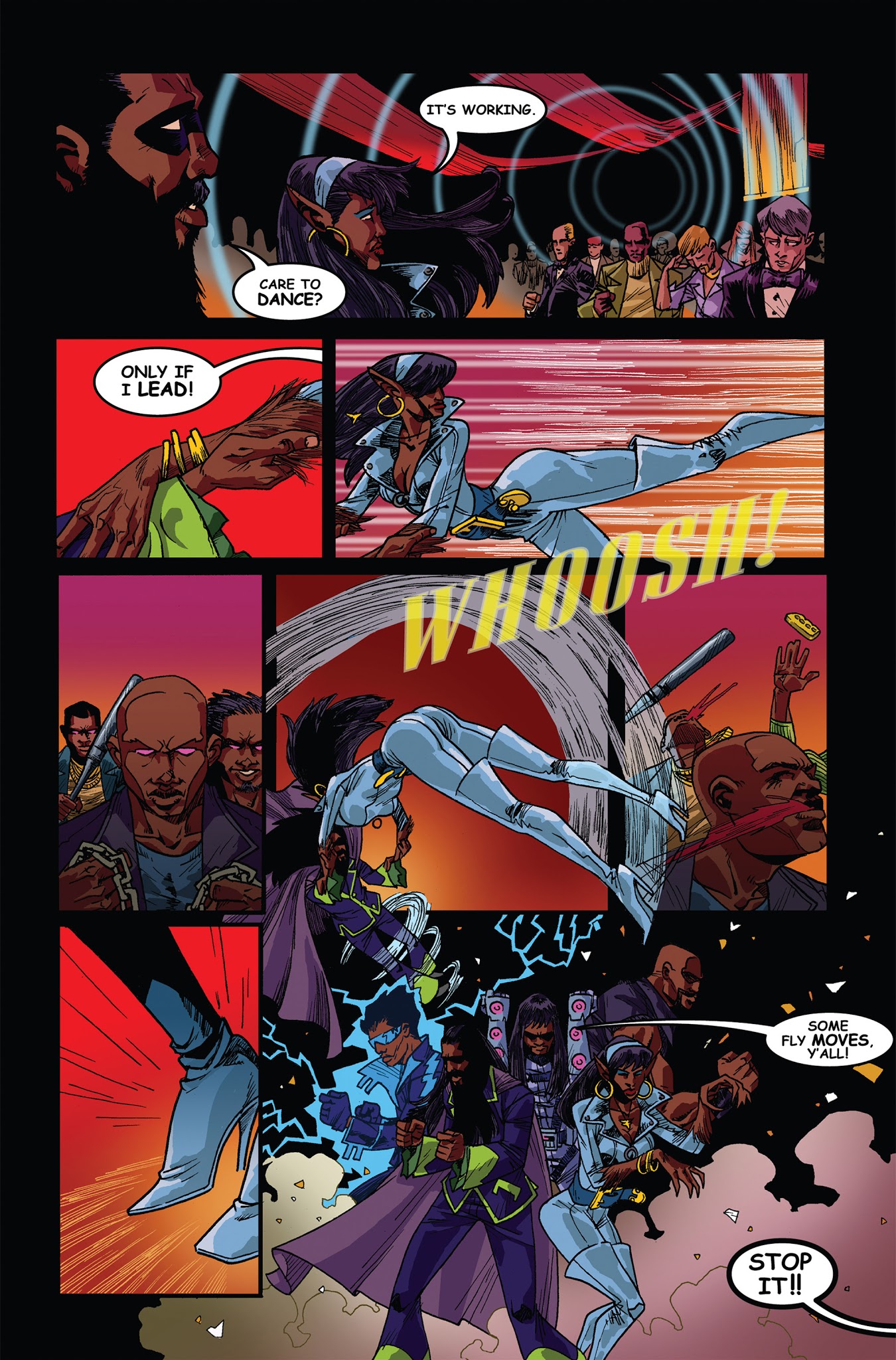 Read online Return of the Super Pimps comic -  Issue #6 - 16