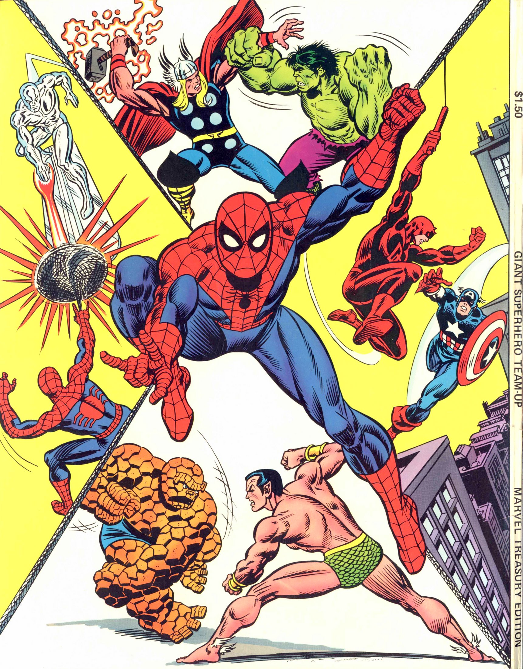 Read online Marvel Treasury Edition comic - Issue #9.
