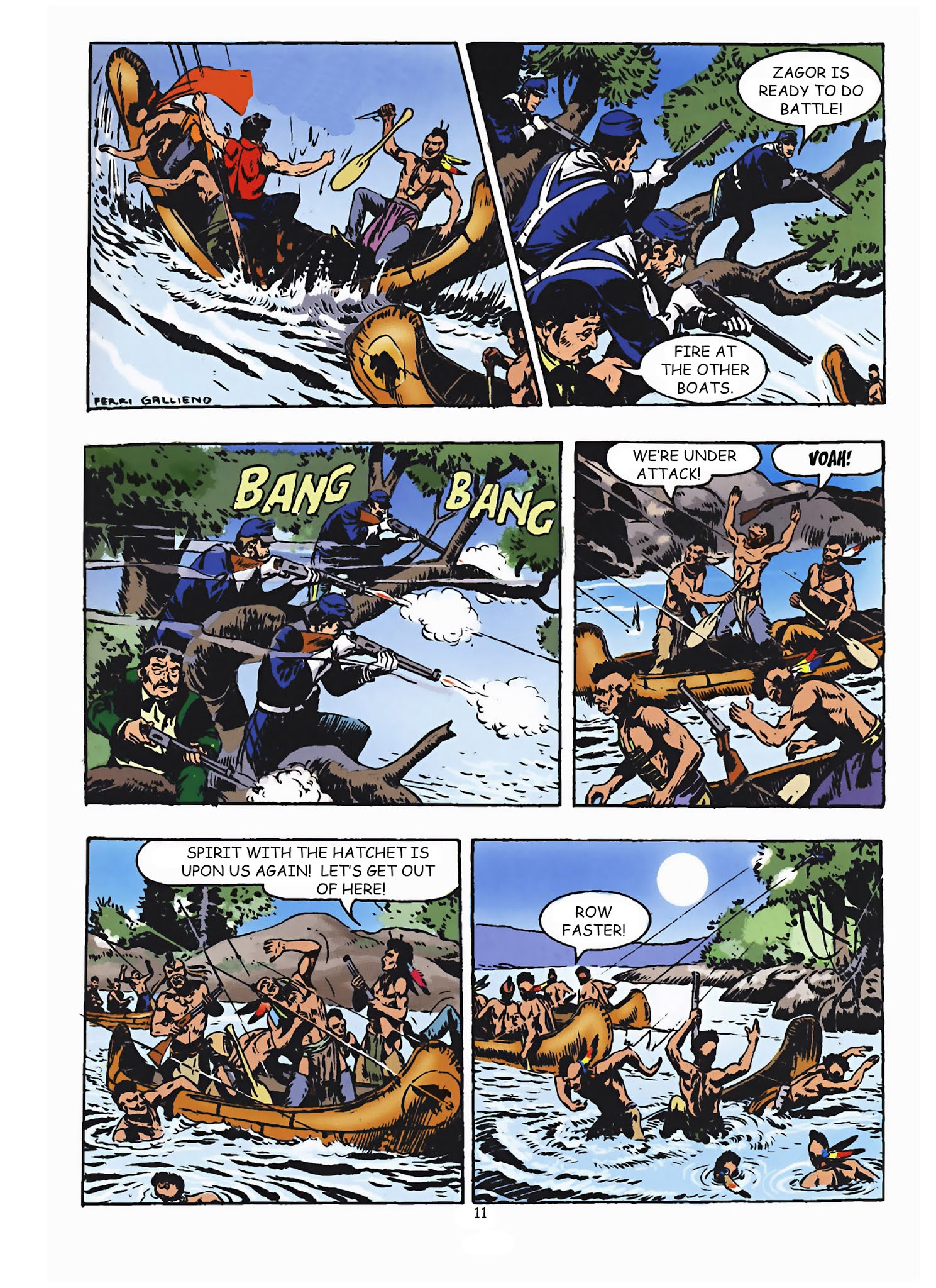 Read online Zenith gigante - Zagor gigante comic -  Issue #2 - 12