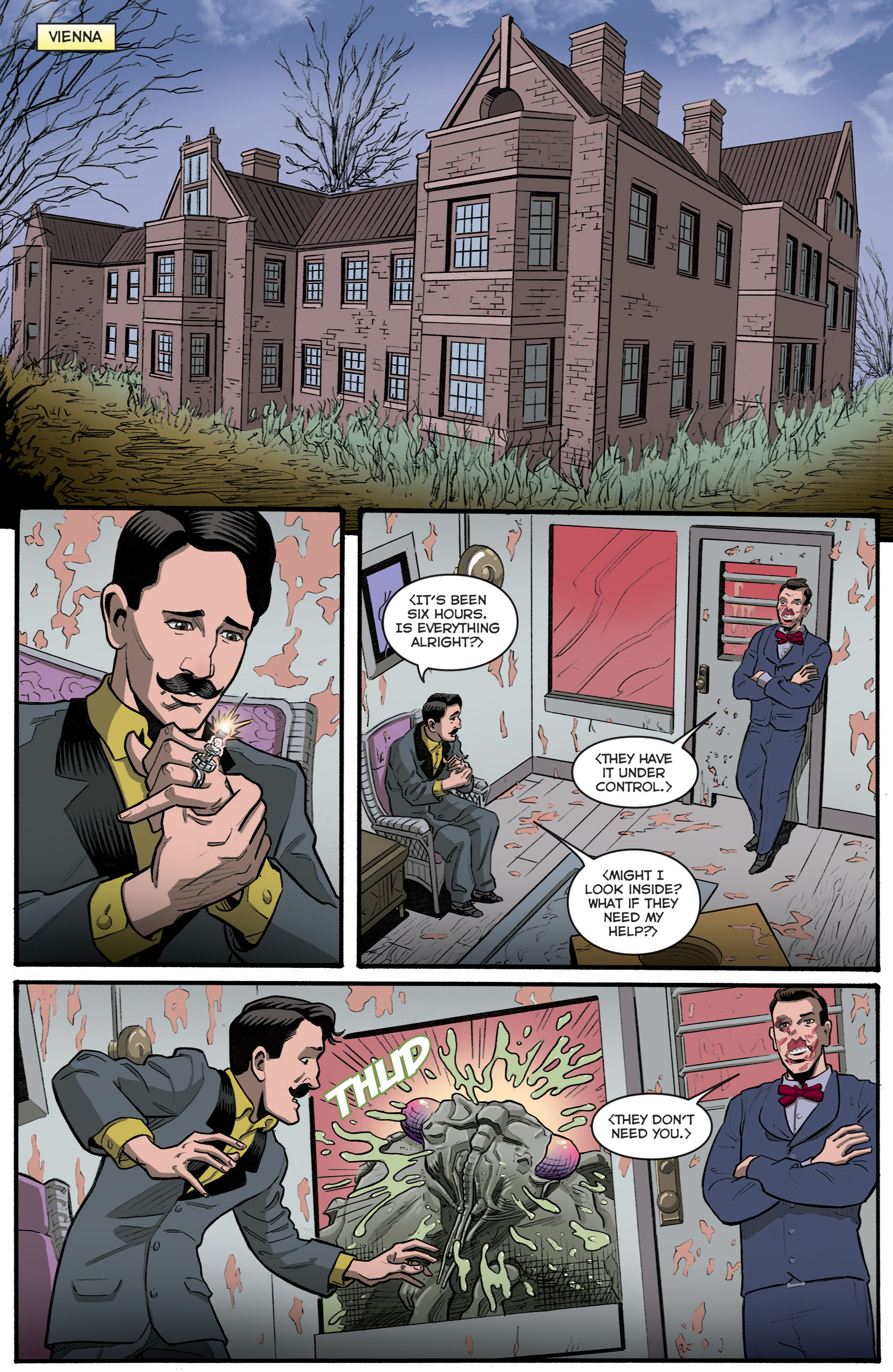 Read online Herald: Lovecraft & Tesla - Bundles of Joy comic -  Issue #2 - 5