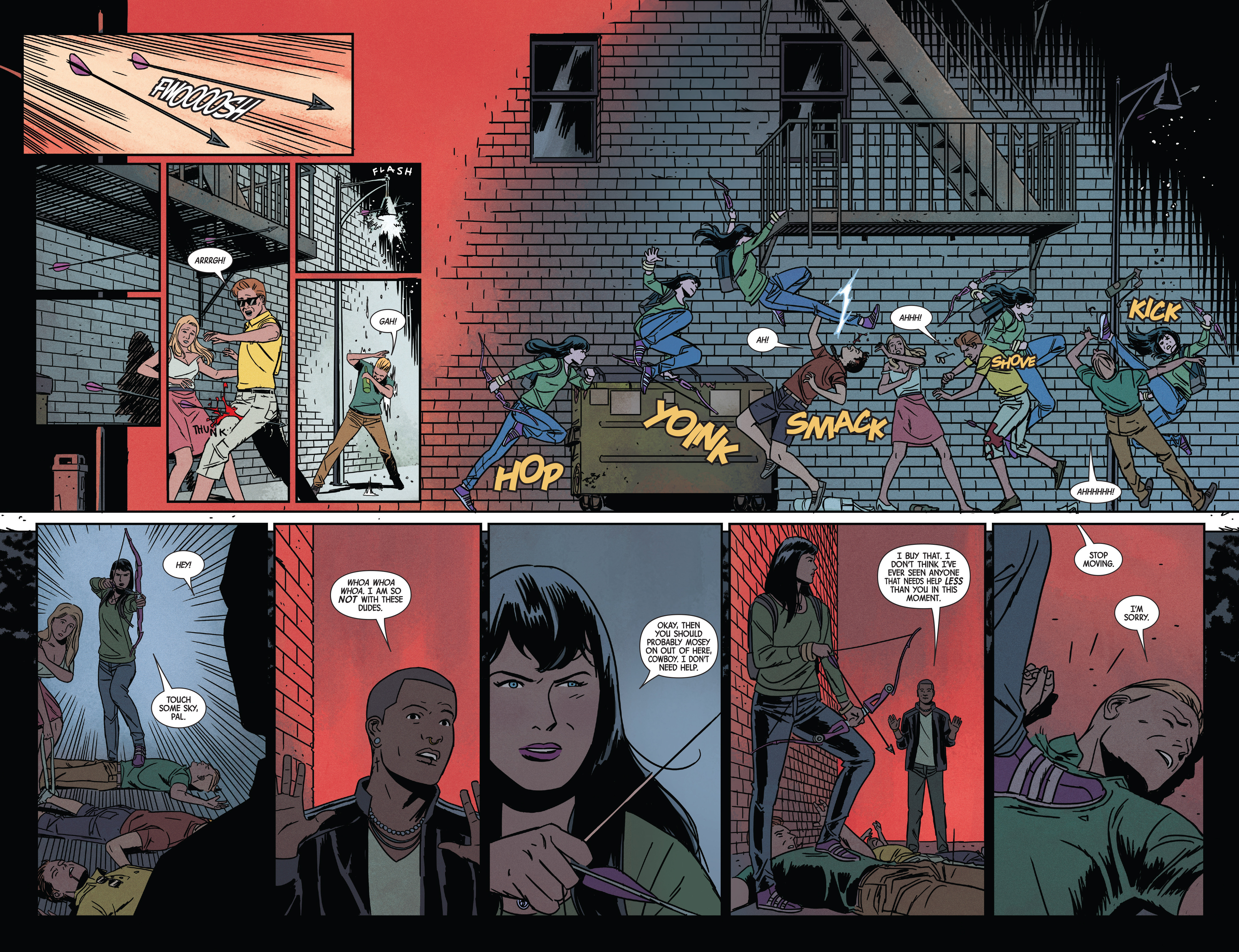 Read online Hawkeye (2016) comic -  Issue #2 - 12