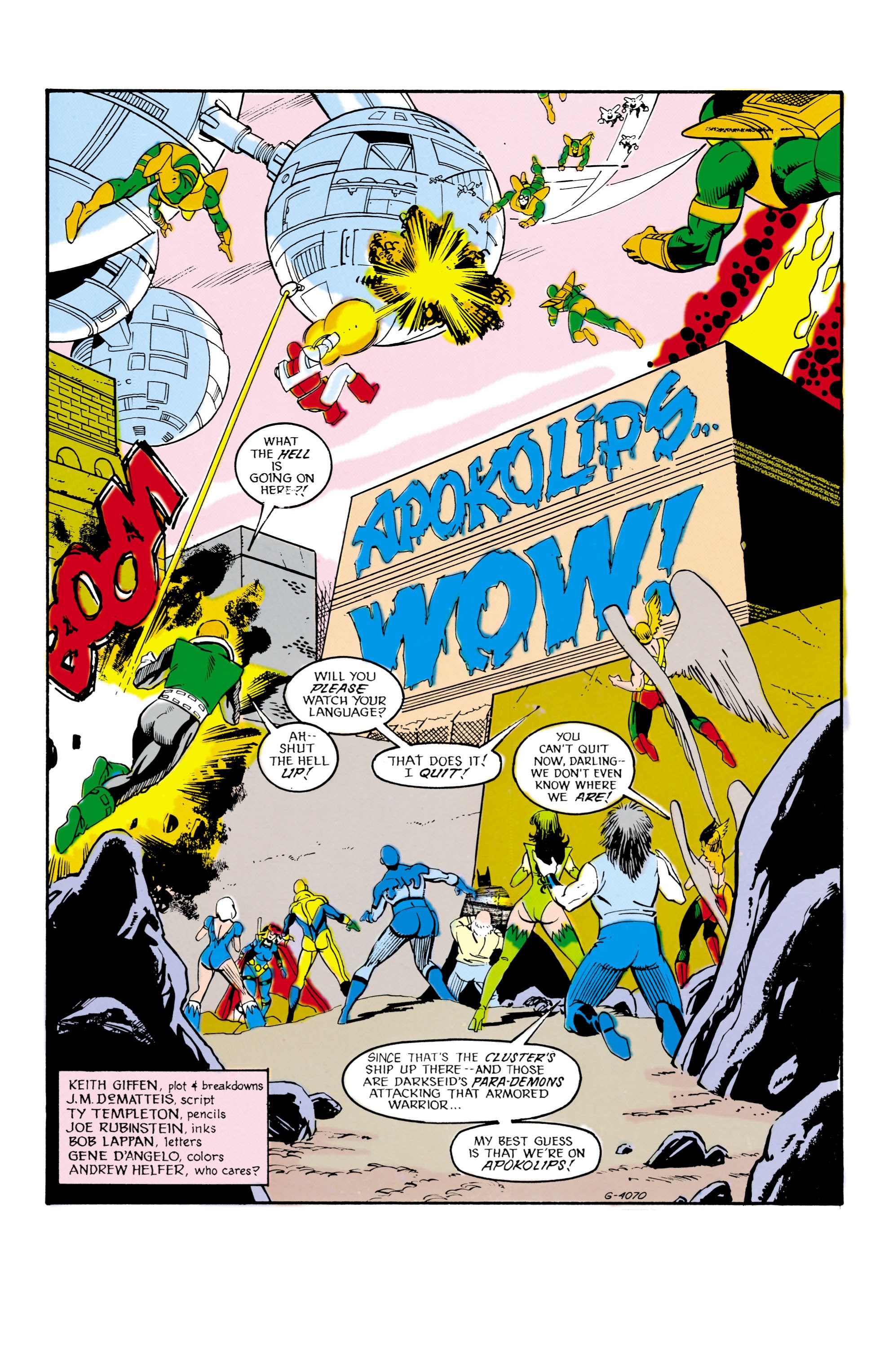 Read online Justice League International (1987) comic -  Issue #21 - 2