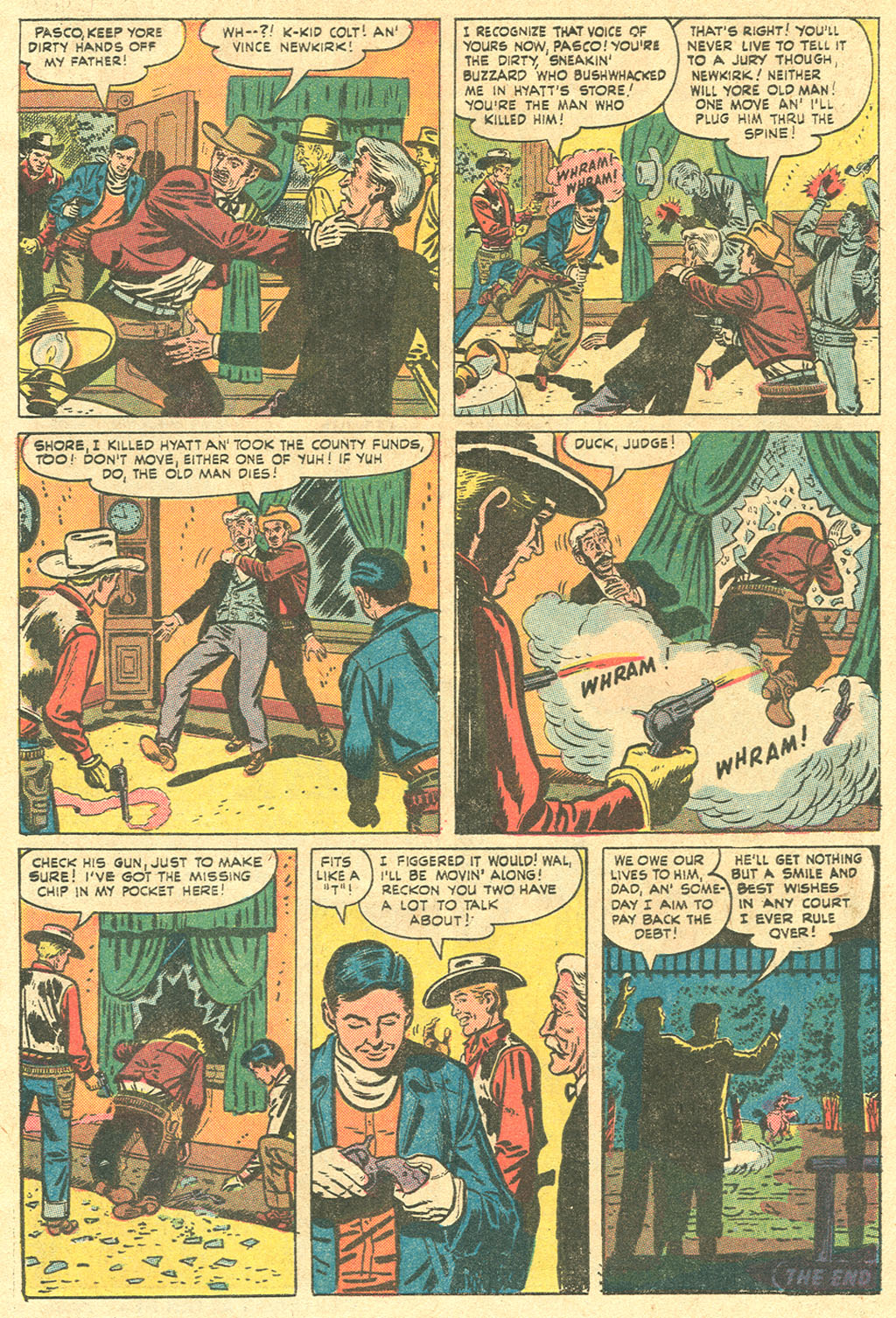 Read online Kid Colt Outlaw comic -  Issue #166 - 9