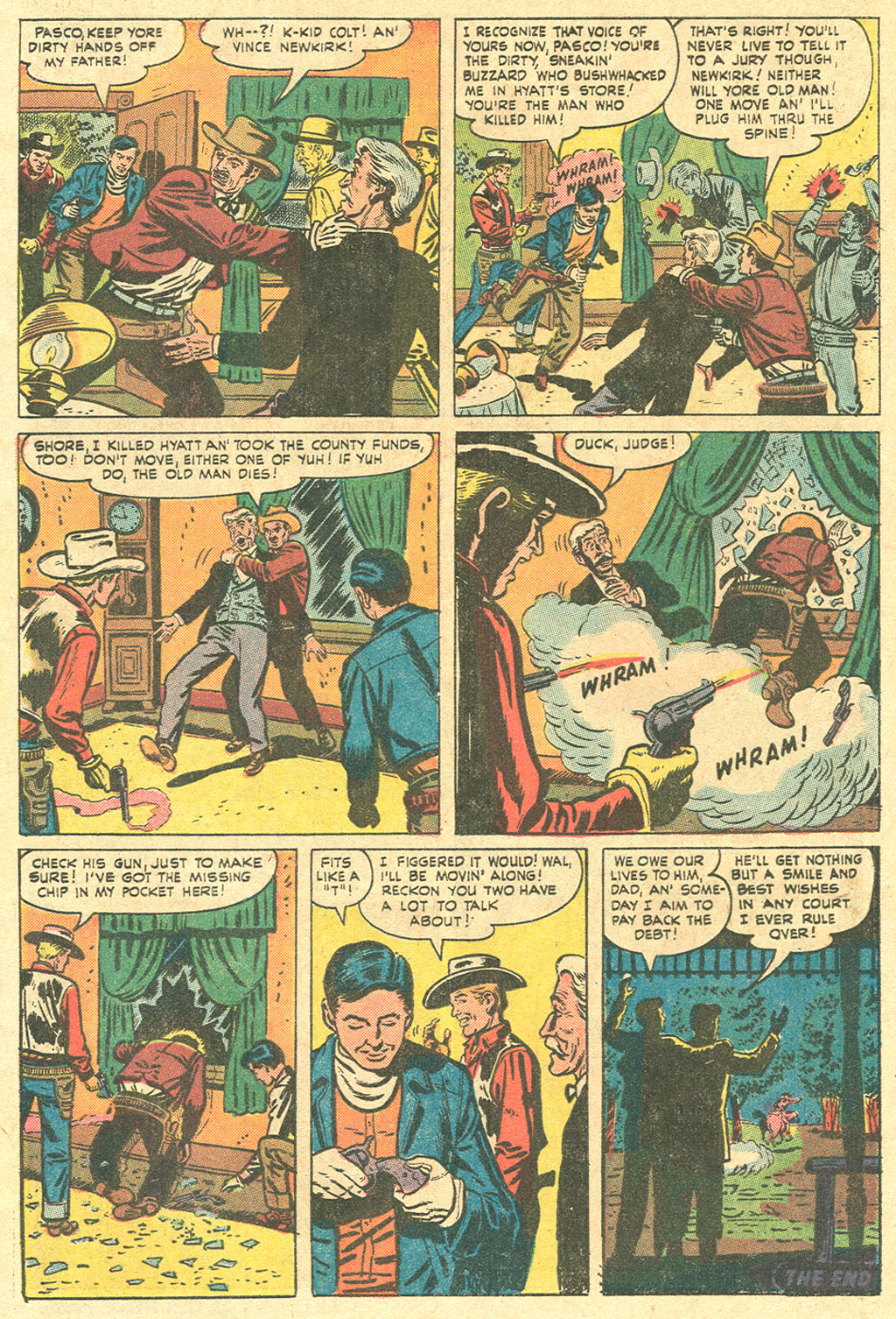 Read online Kid Colt Outlaw comic -  Issue #166 - 9
