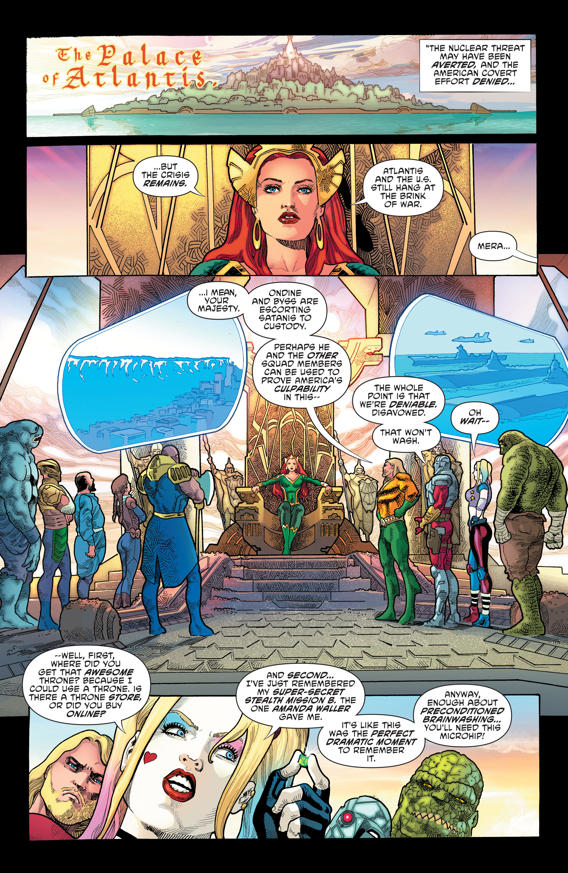 Read online Aquaman/Suicide Squad: Sink Atlantis! comic -  Issue # TPB - 88