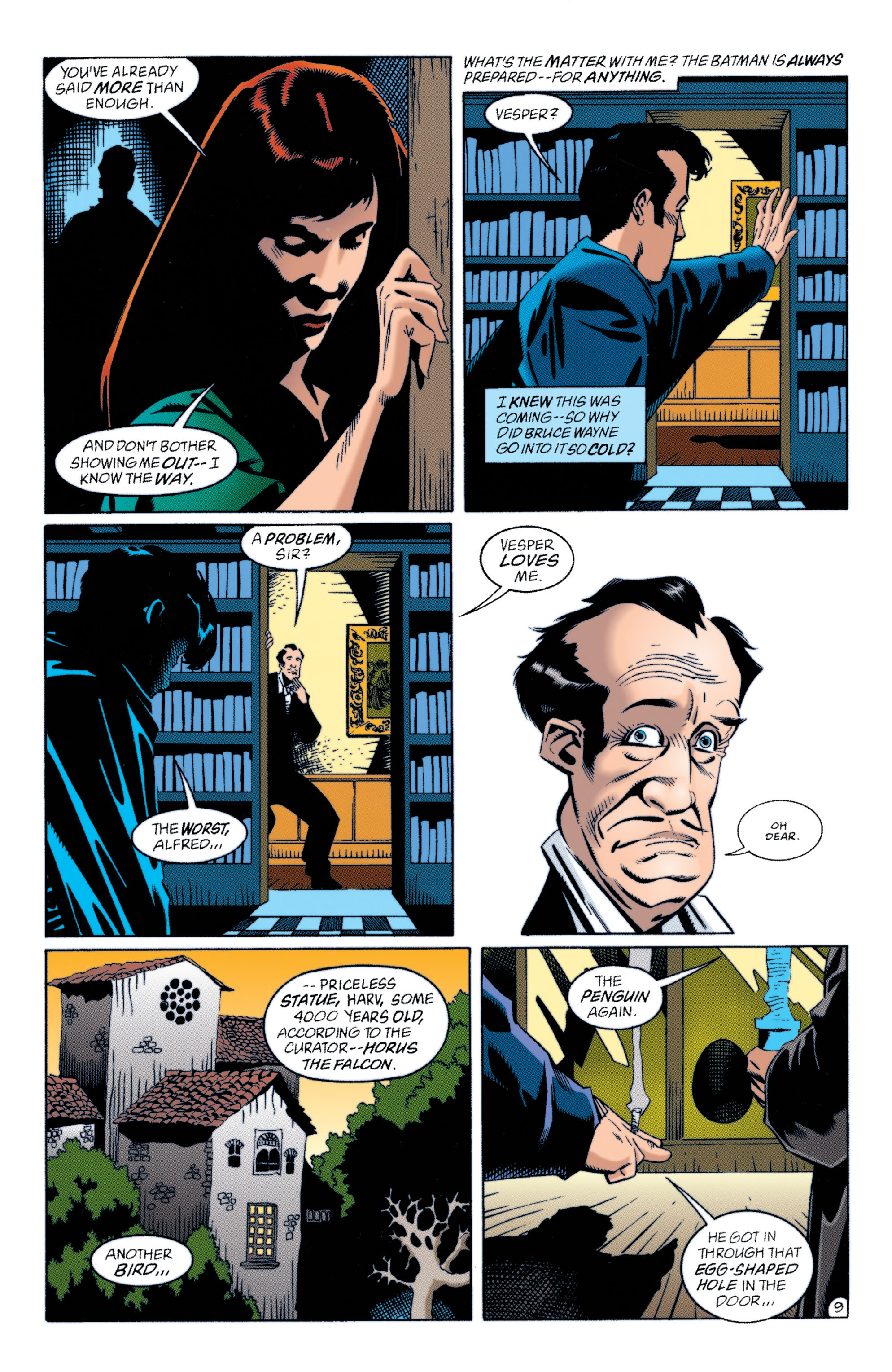 Read online Batman (1940) comic -  Issue #549 - 10