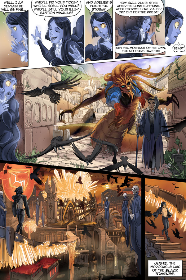 Read online Unsounded comic -  Issue #12 - 46