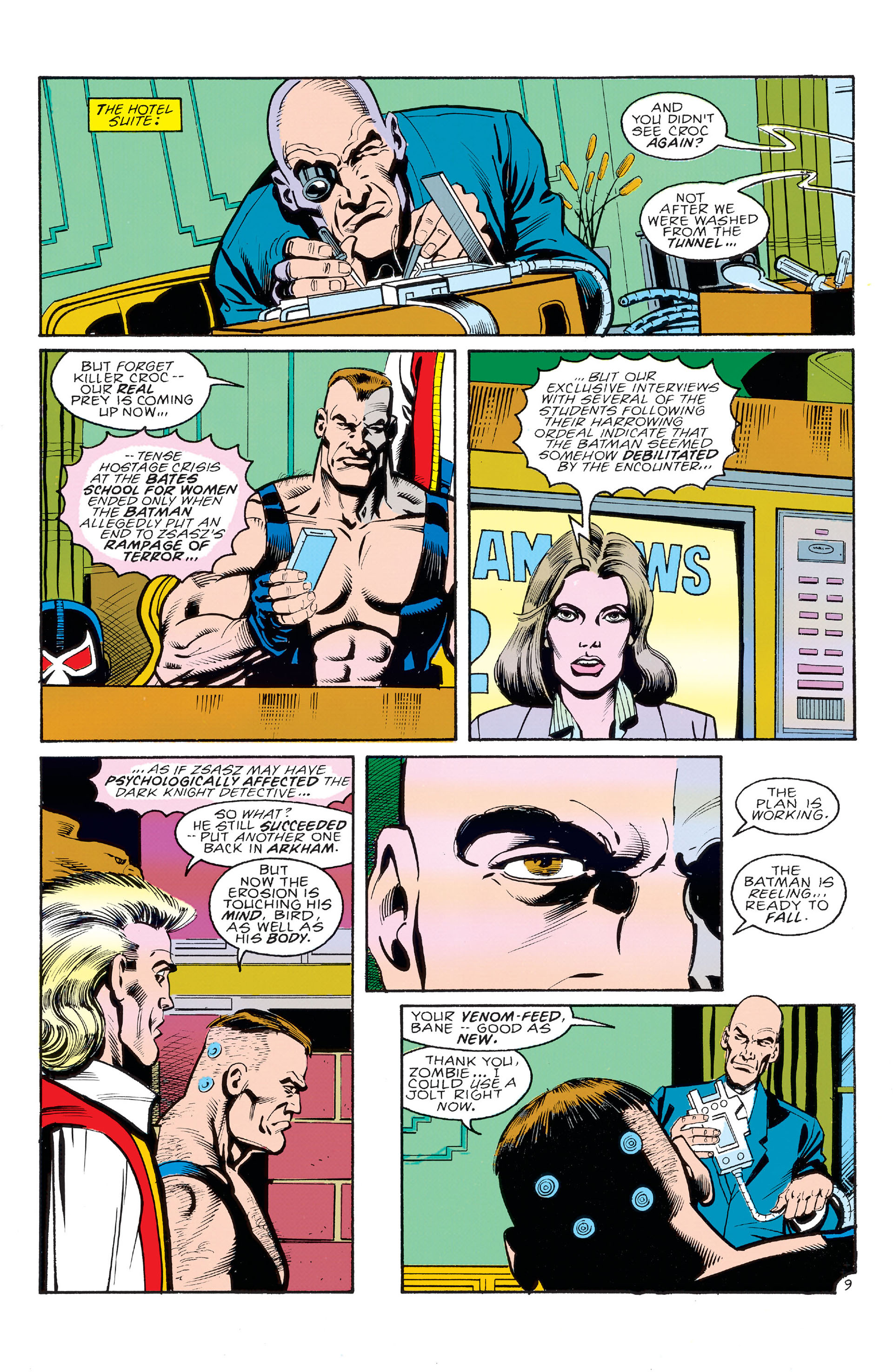 Read online Batman (1940) comic -  Issue #494 - 10