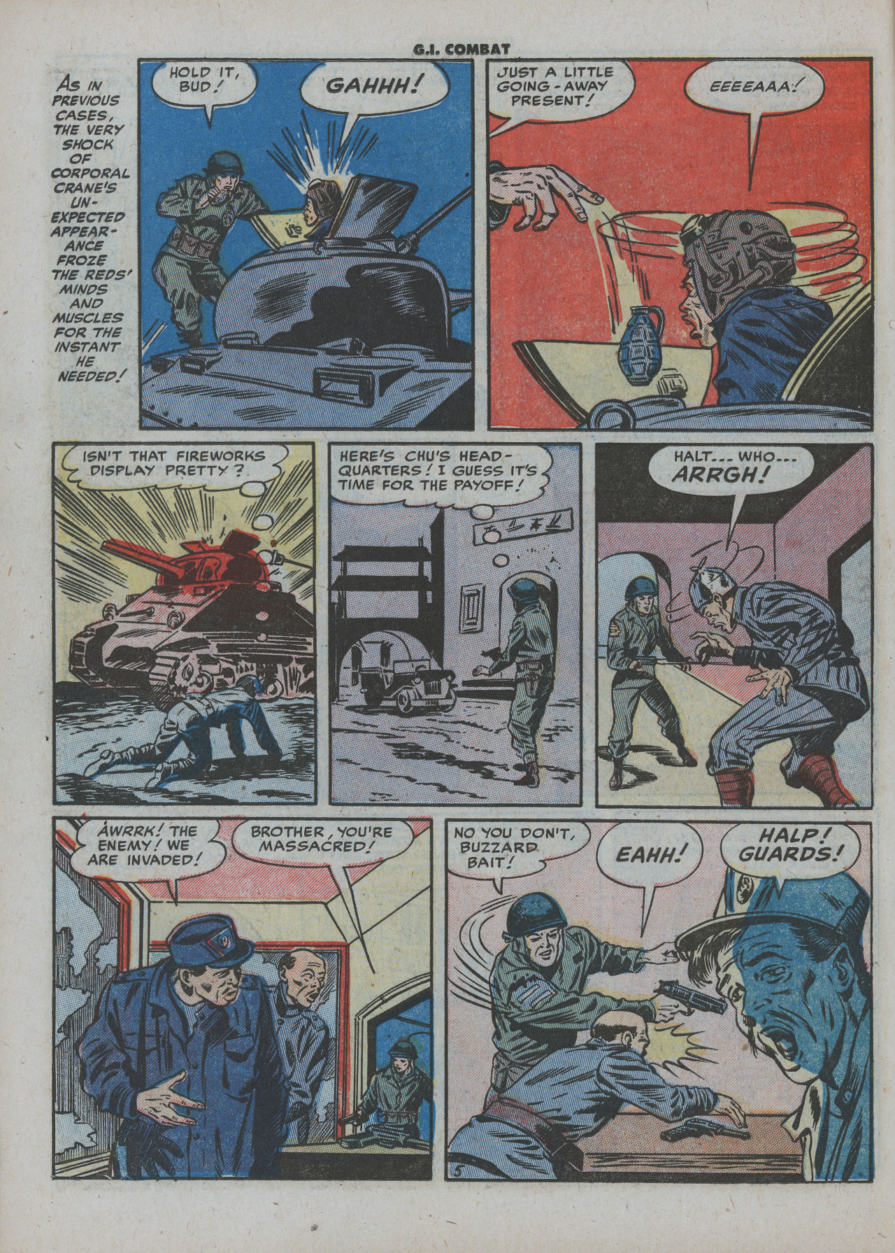 Read online G.I. Combat (1952) comic -  Issue #4 - 16