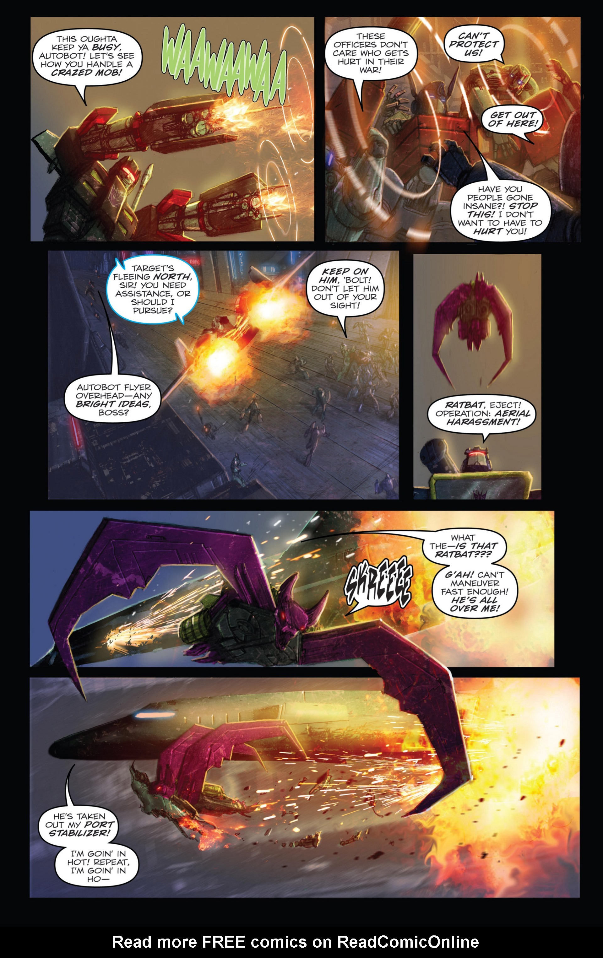 Read online Transformers: Autocracy comic -  Issue # Full - 30