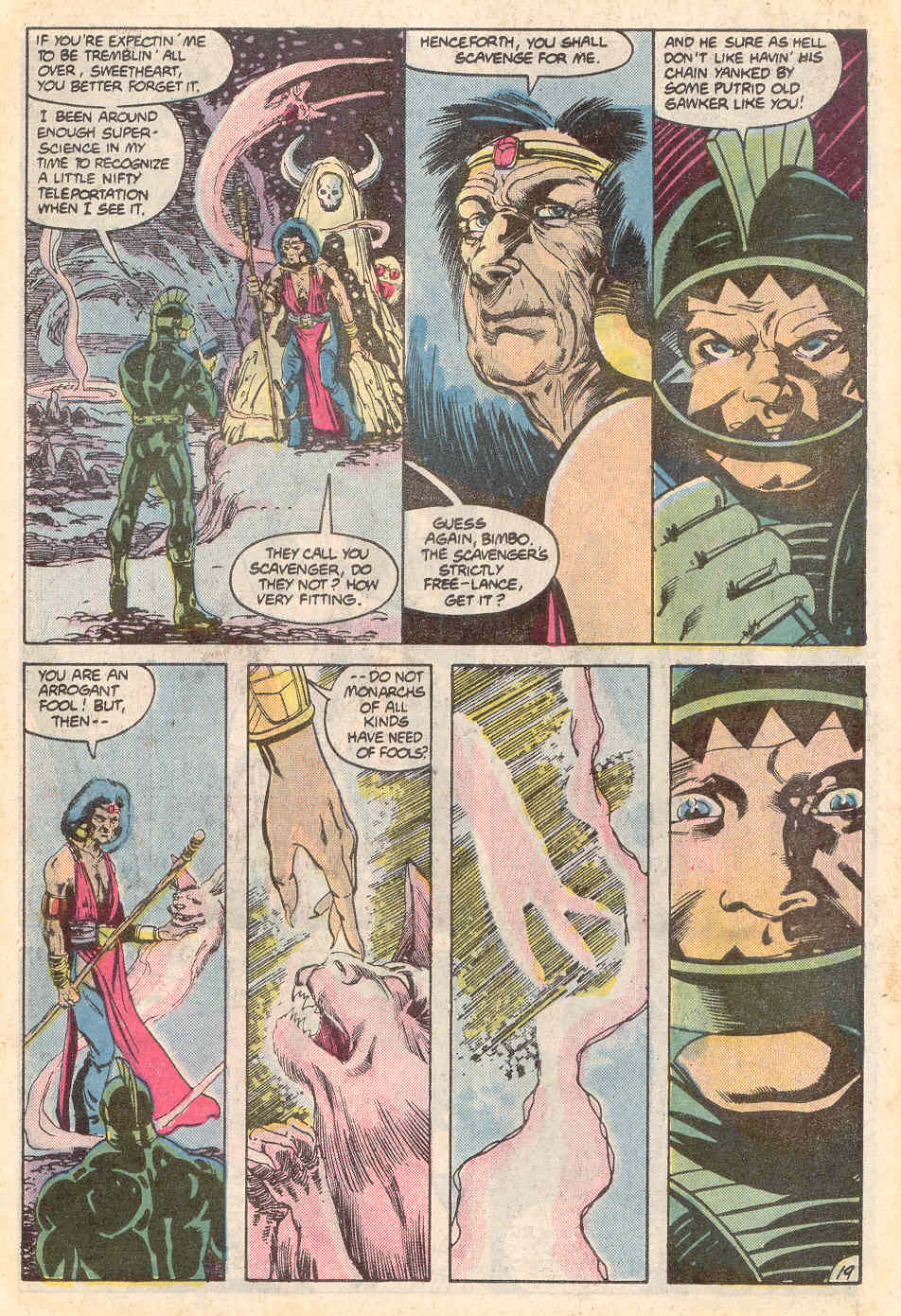 Read online Warlord (1976) comic -  Issue #124 - 19