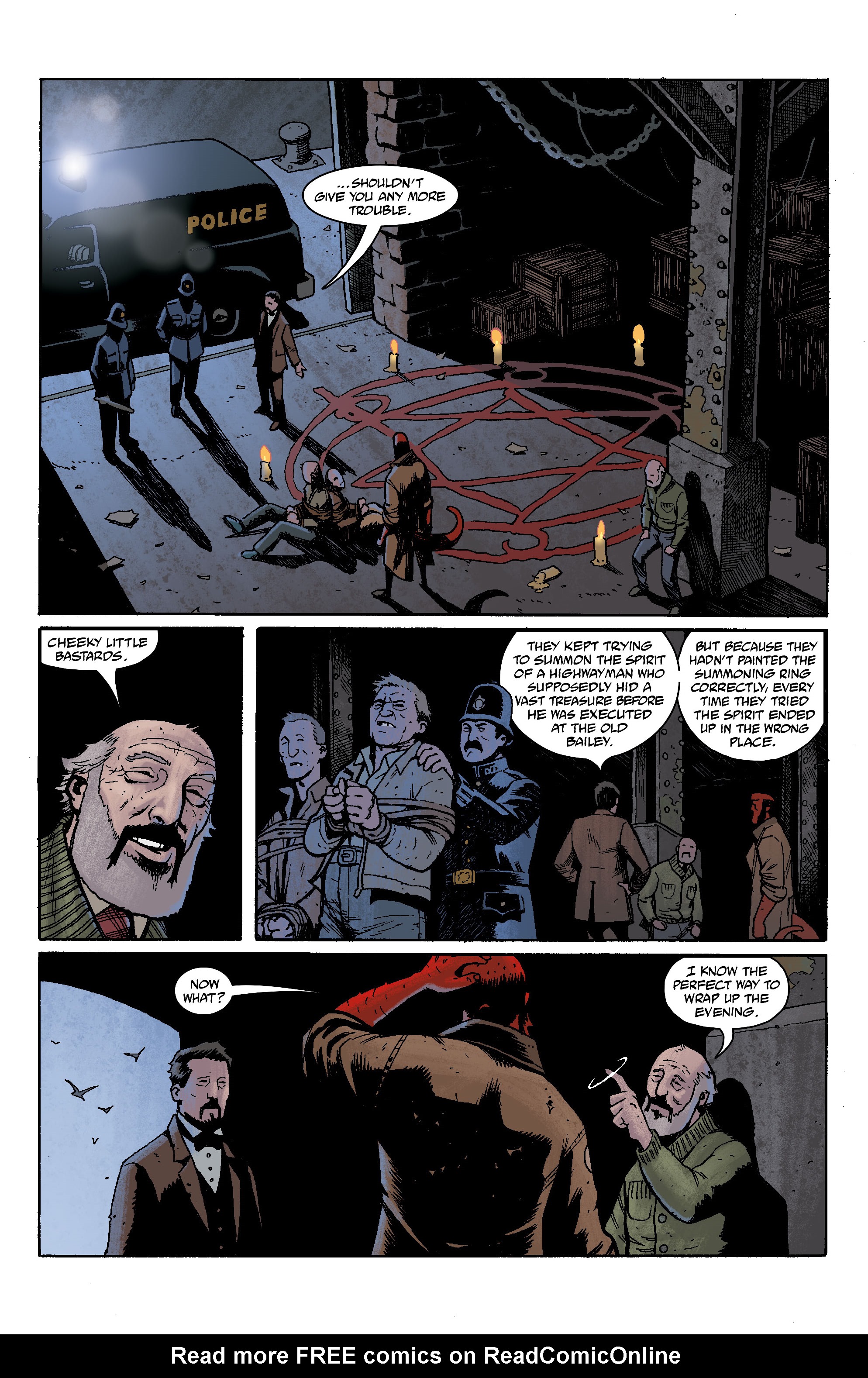 Read online Hellboy: The Silver Lantern Club comic -  Issue #5 - 21