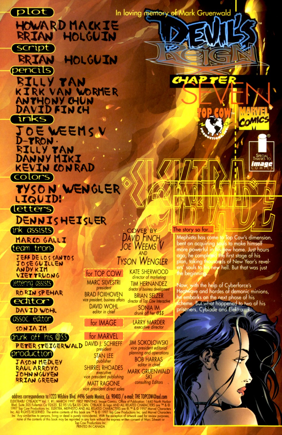 Read online Elektra/Cyblade comic -  Issue # Full - 2