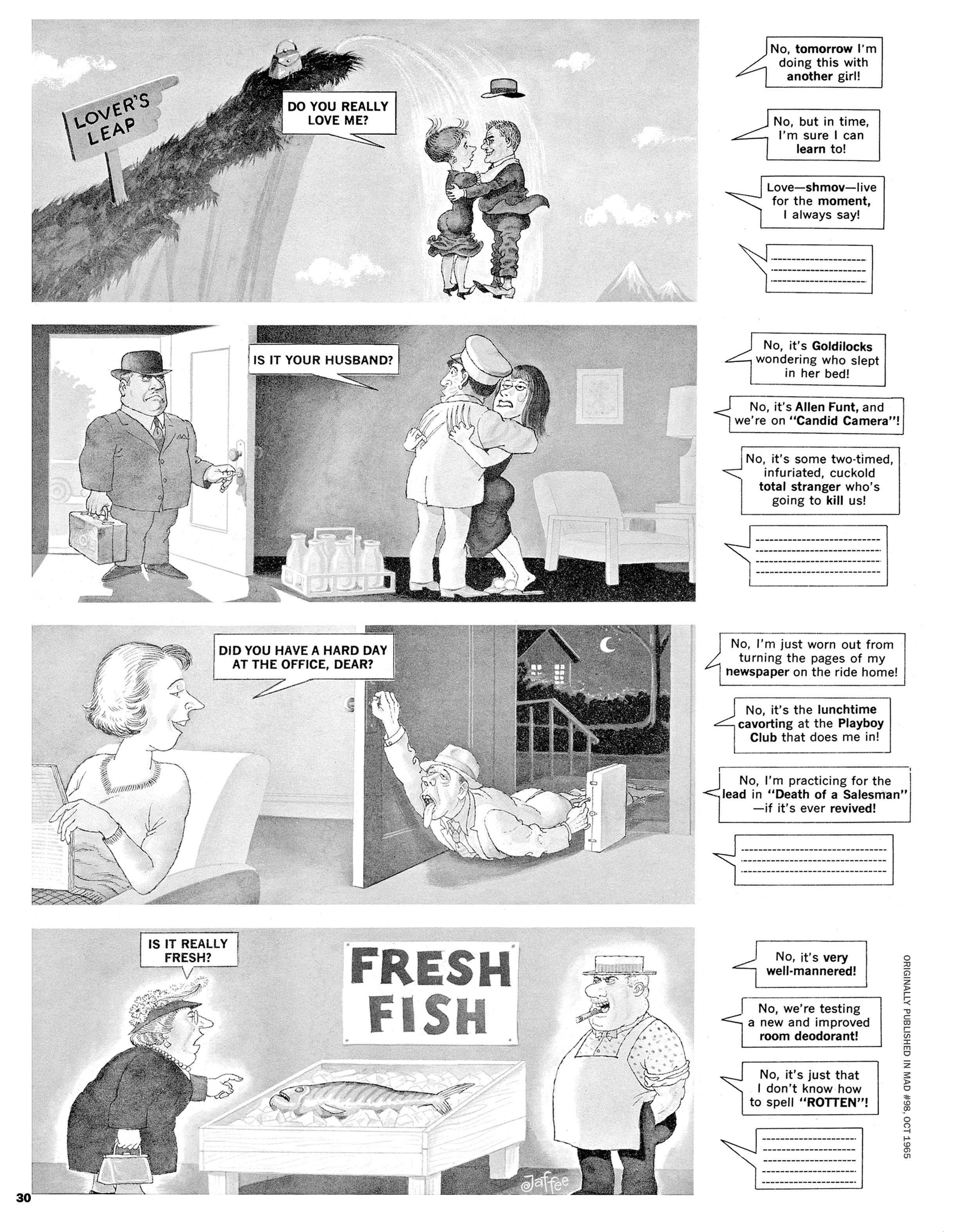 Read online MAD Magazine comic -  Issue #14 - 28