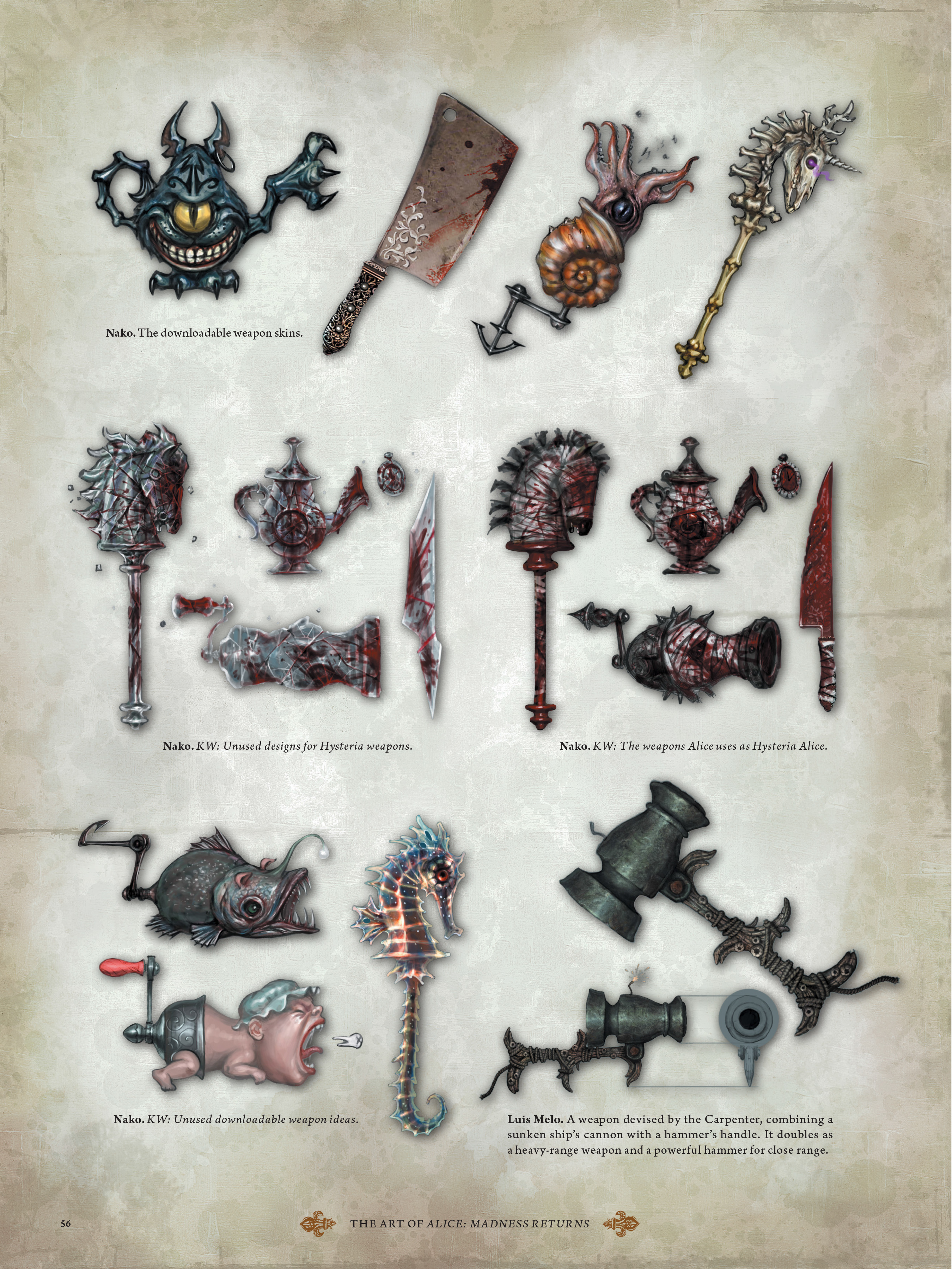 Read online The Art of Alice: Madness Returns comic -  Issue # TPB (Part 1) - 52