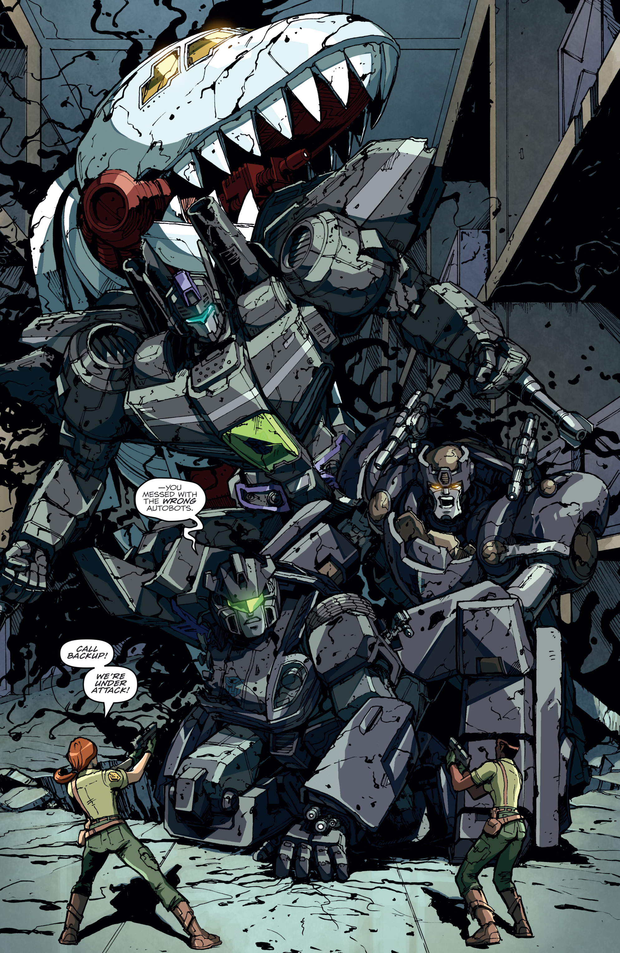 Read online The Transformers (2014) comic -  Issue #48 - 22