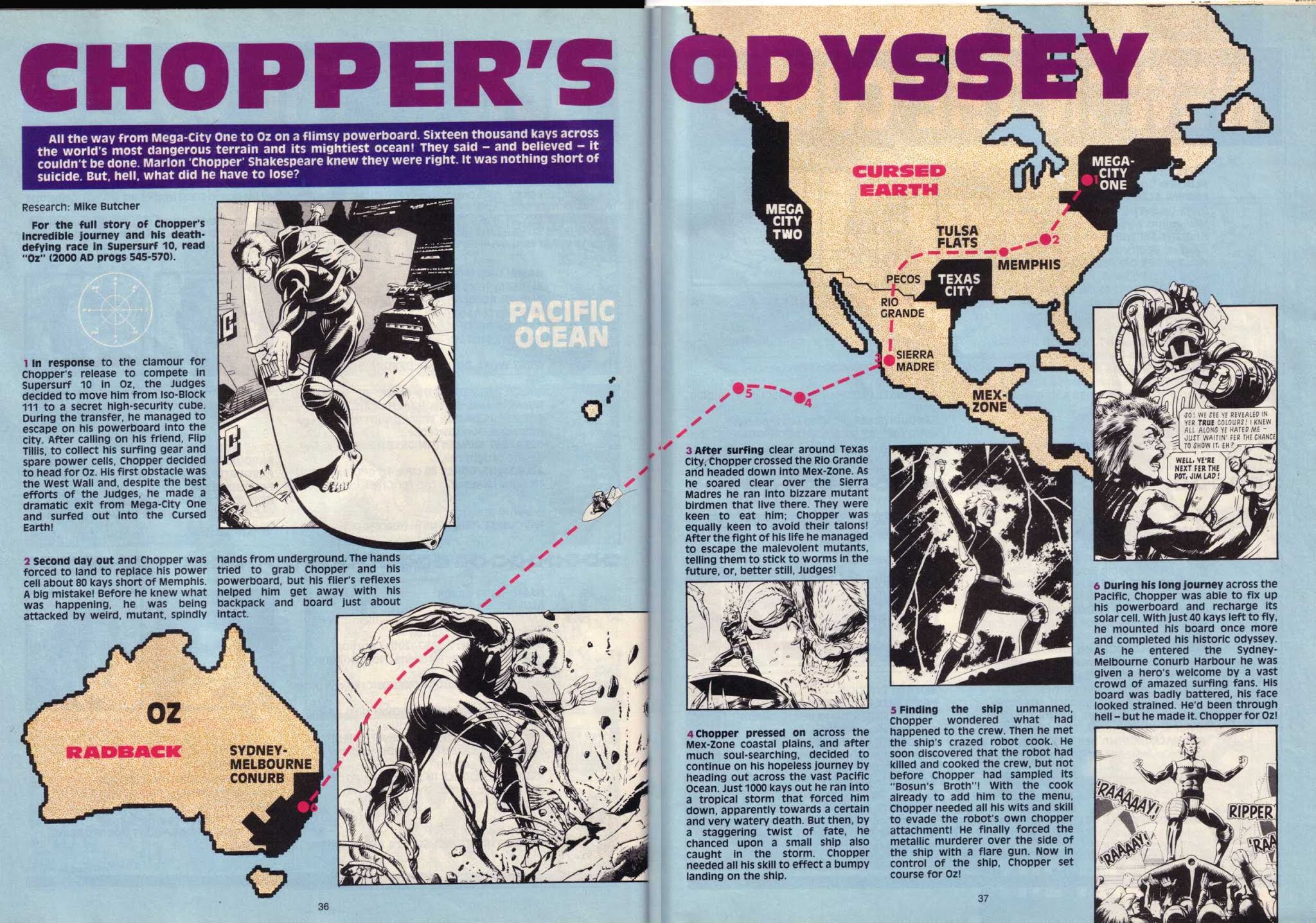 Read online Judge Dredd Mega-Special comic -  Issue #1 - 37