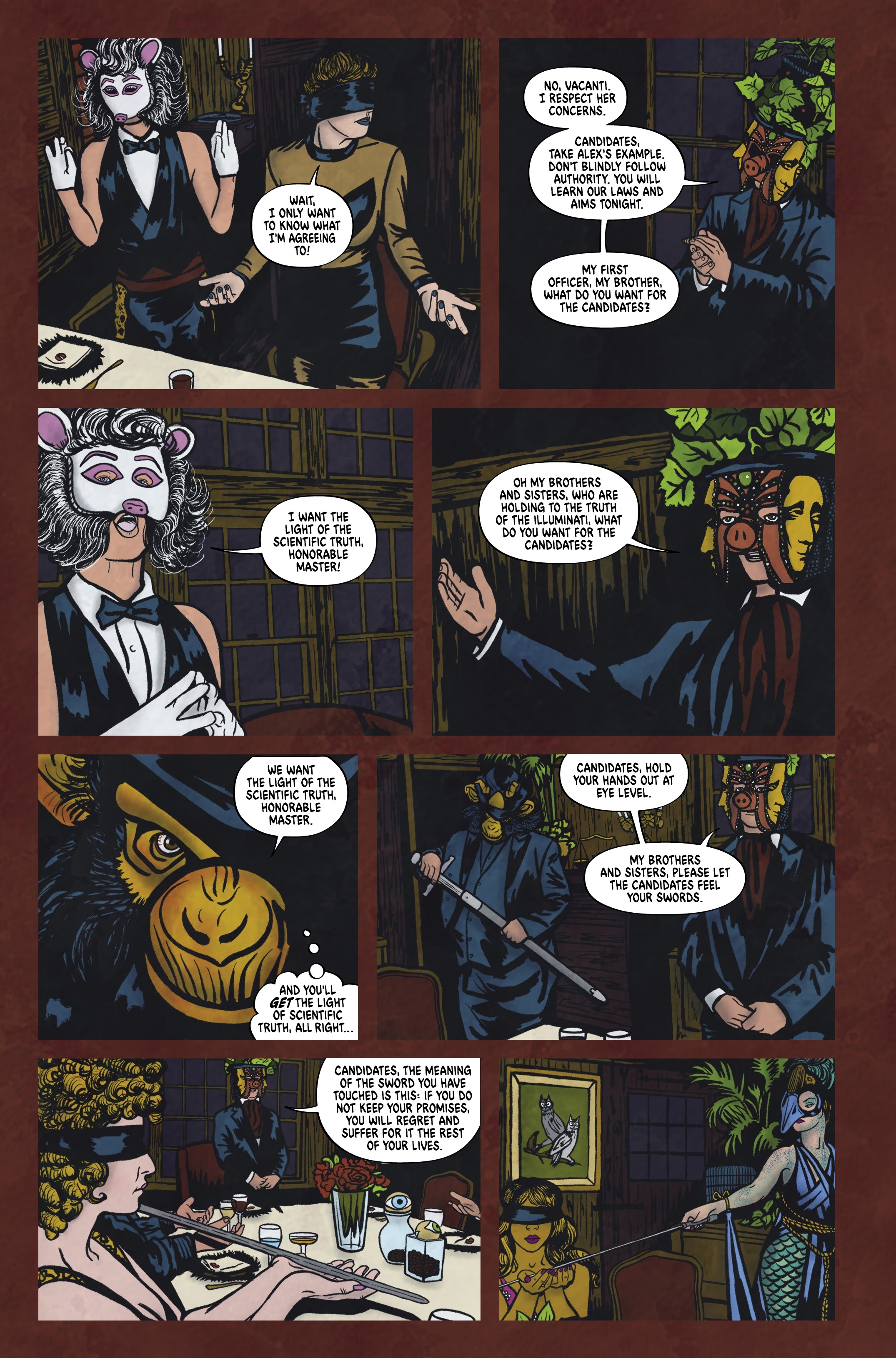 Read online The Illuminati Ball comic -  Issue # TPB - 17