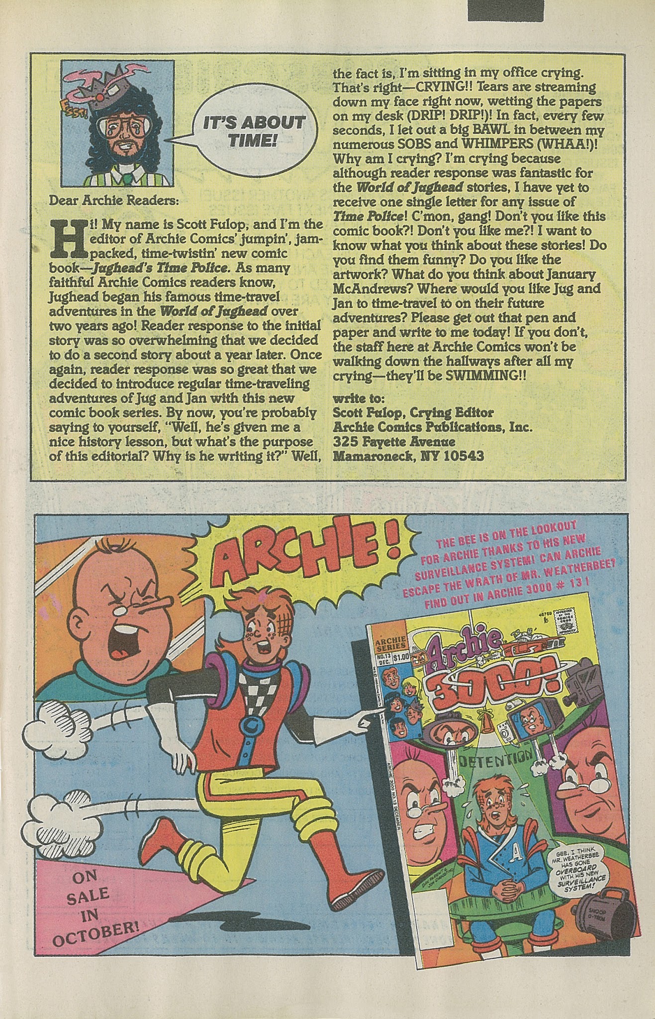 Read online Jughead's Time Police comic -  Issue #3 - 27