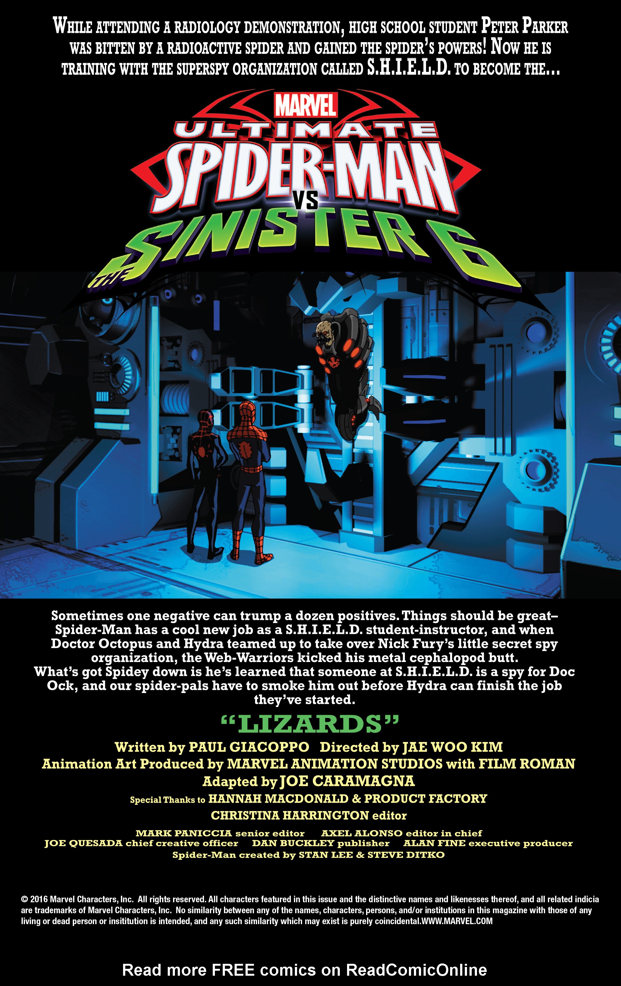 Read online Marvel Universe Ultimate Spider-Man Vs. The Sinister Six comic -  Issue #5 - 2