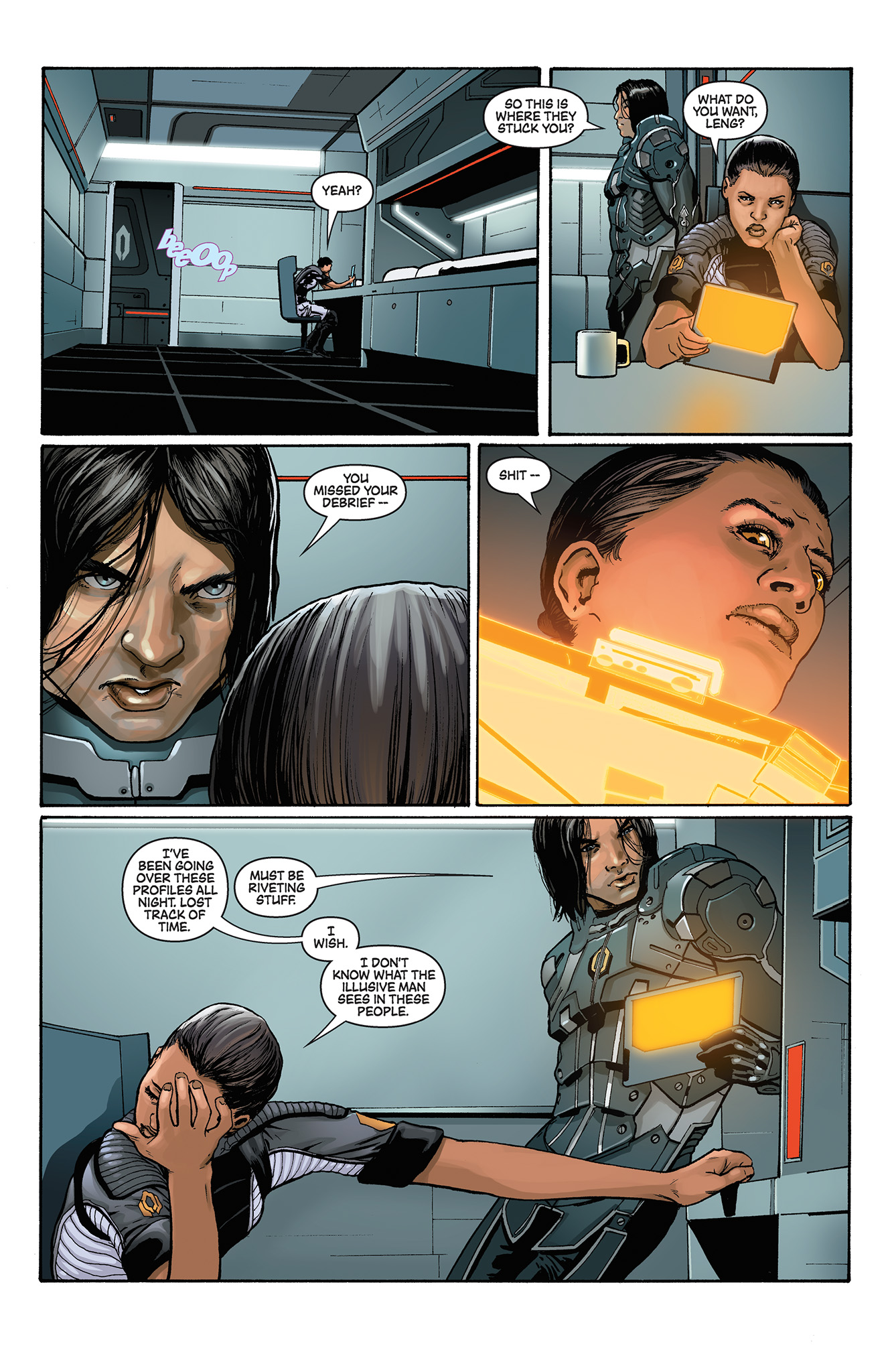 Read online Mass Effect: Foundation comic -  Issue #4 - 23