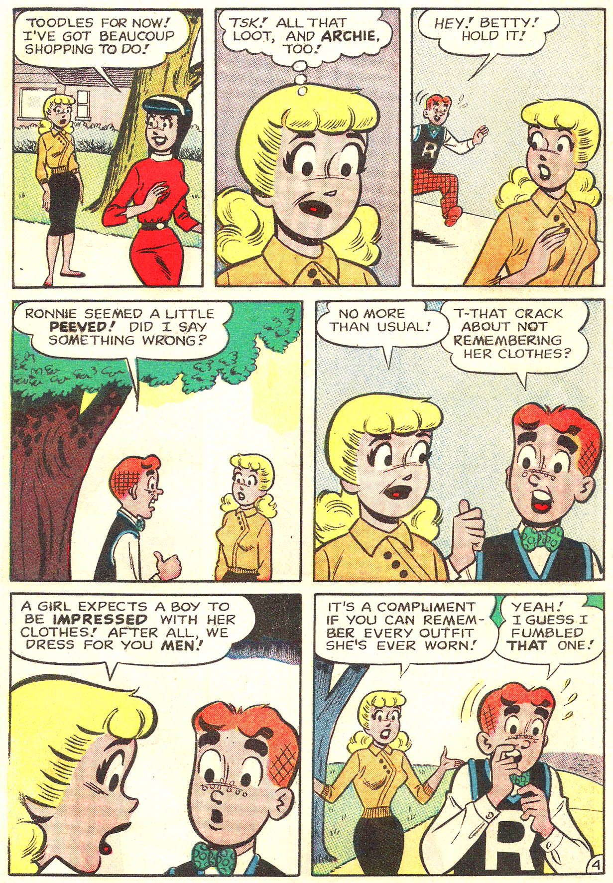 Read online Archie's Girls Betty and Veronica comic -  Issue #63 - 6