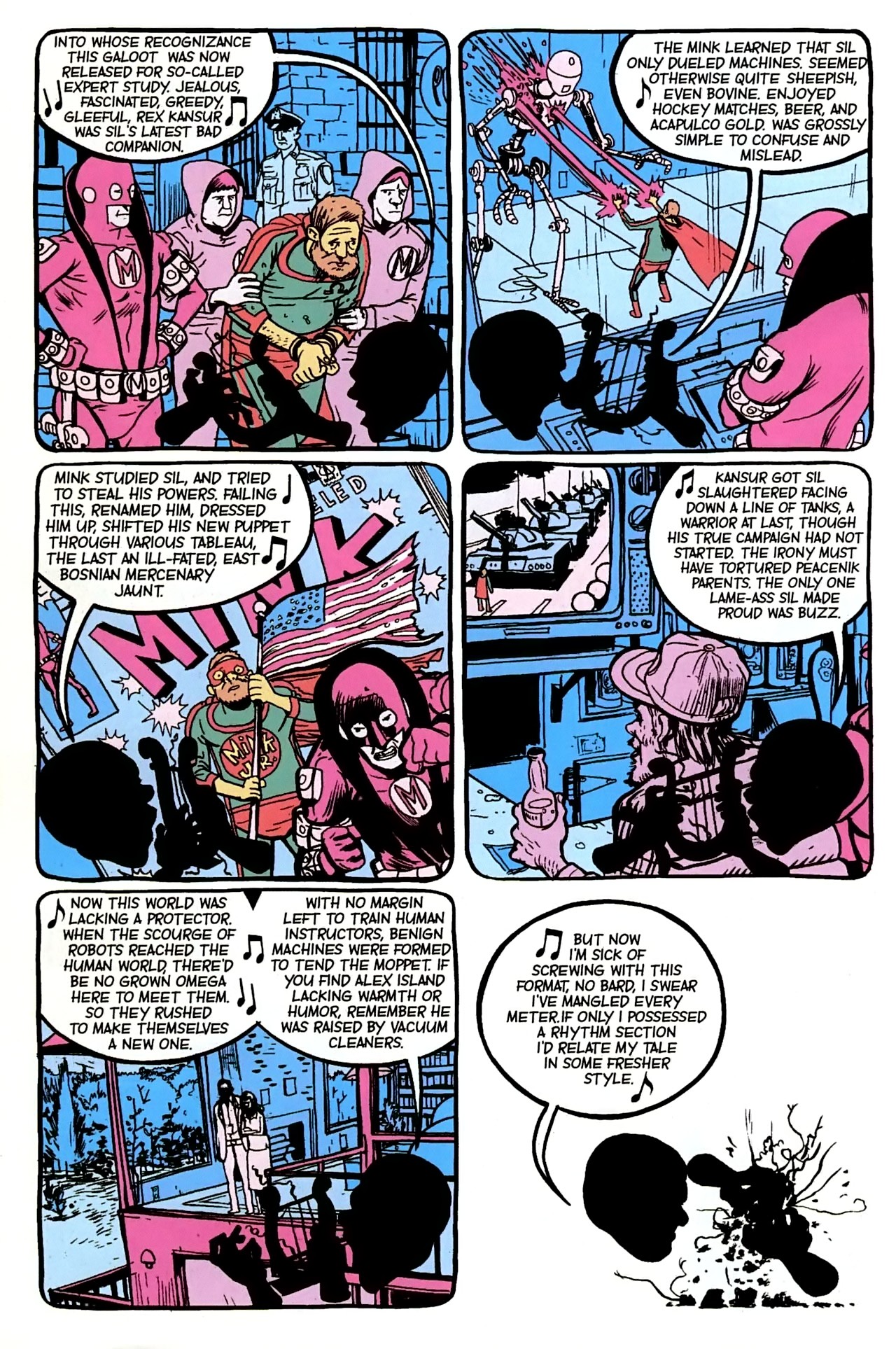 Read online Omega: The Unknown (2007) comic -  Issue #8 - 8