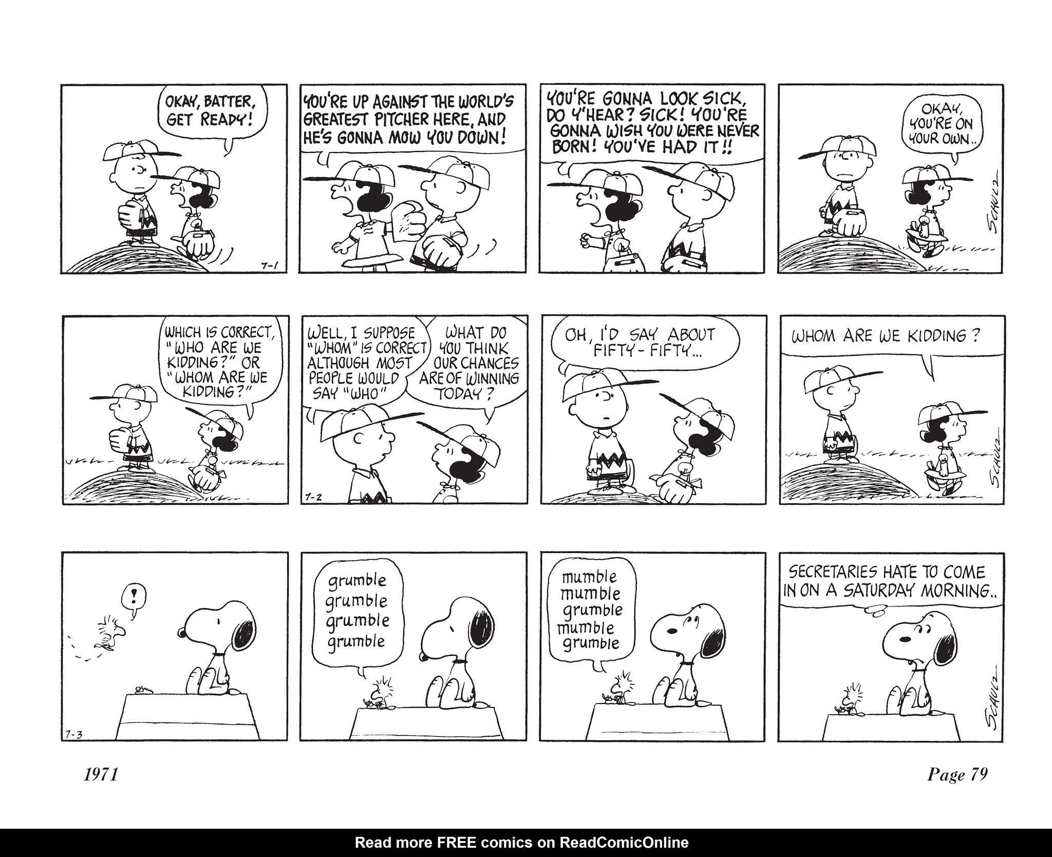 Read online The Complete Peanuts comic -  Issue # TPB 11 - 94