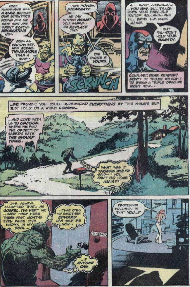 Read online Swamp Thing (1972) comic -  Issue #23 - 4