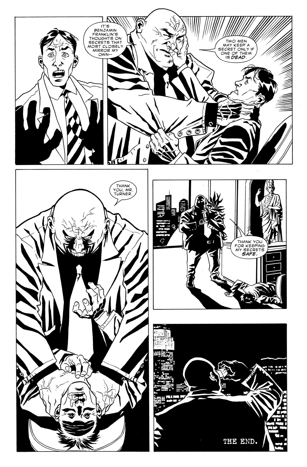 Read online Daredevil Black & White comic -  Issue # Full - 30