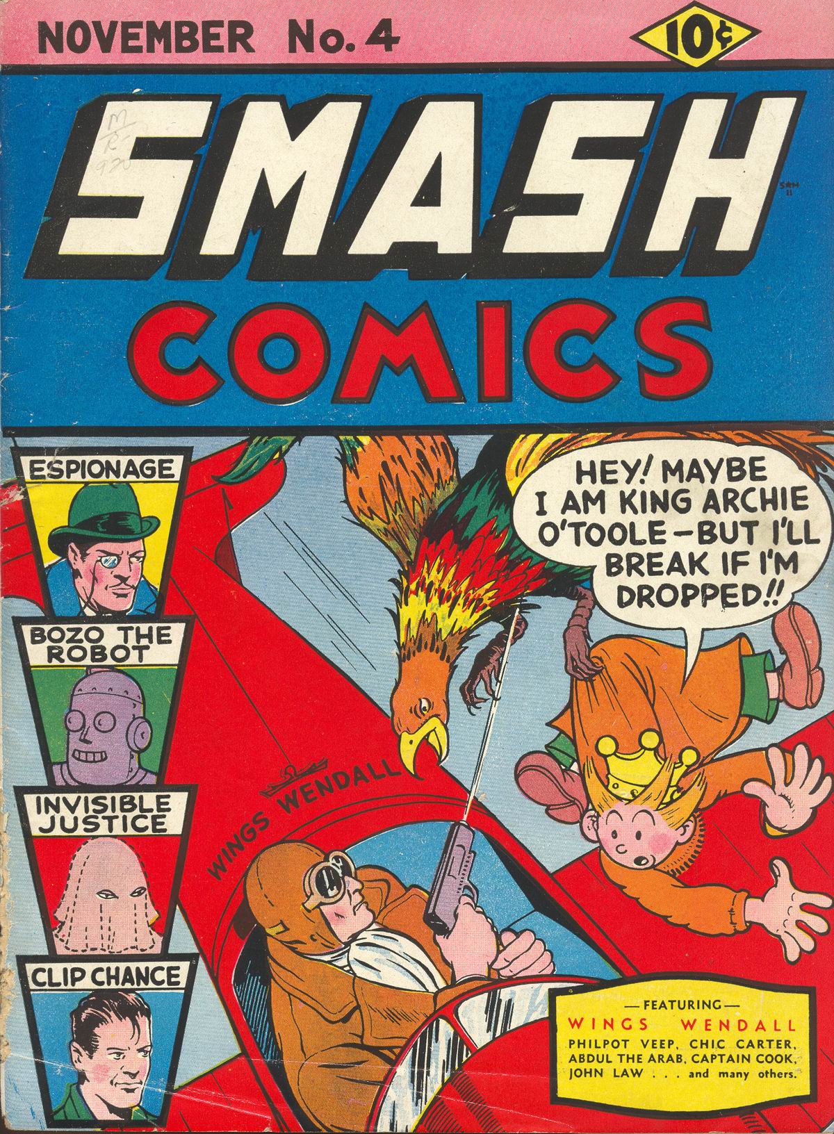 Read online Smash Comics comic -  Issue #4 - 2