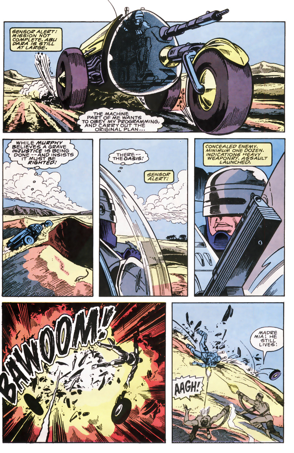 Read online Robocop (1990) comic -  Issue #6 - 12