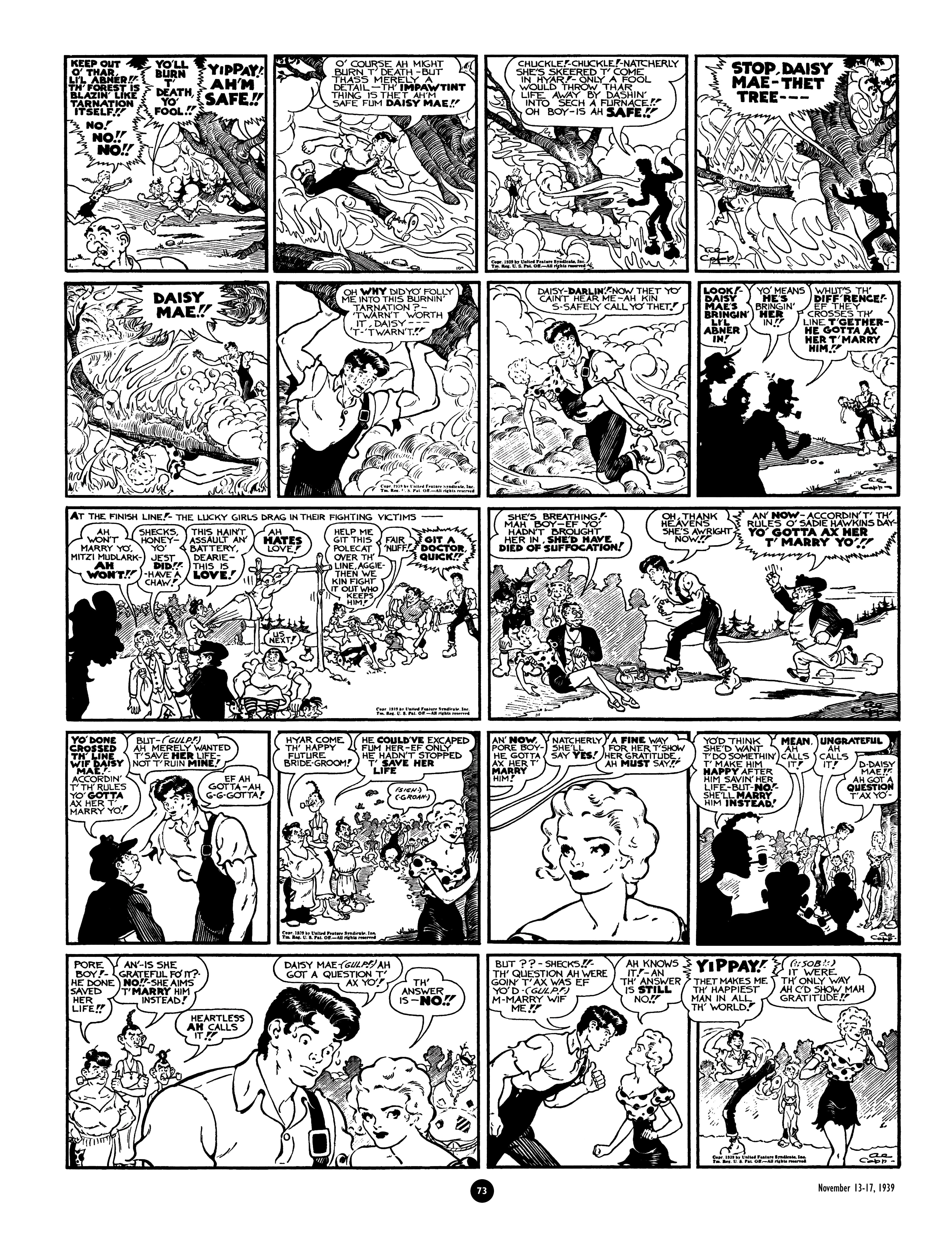 Read online Al Capp's Li'l Abner Complete Daily & Color Sunday Comics comic -  Issue # TPB 3 (Part 1) - 74