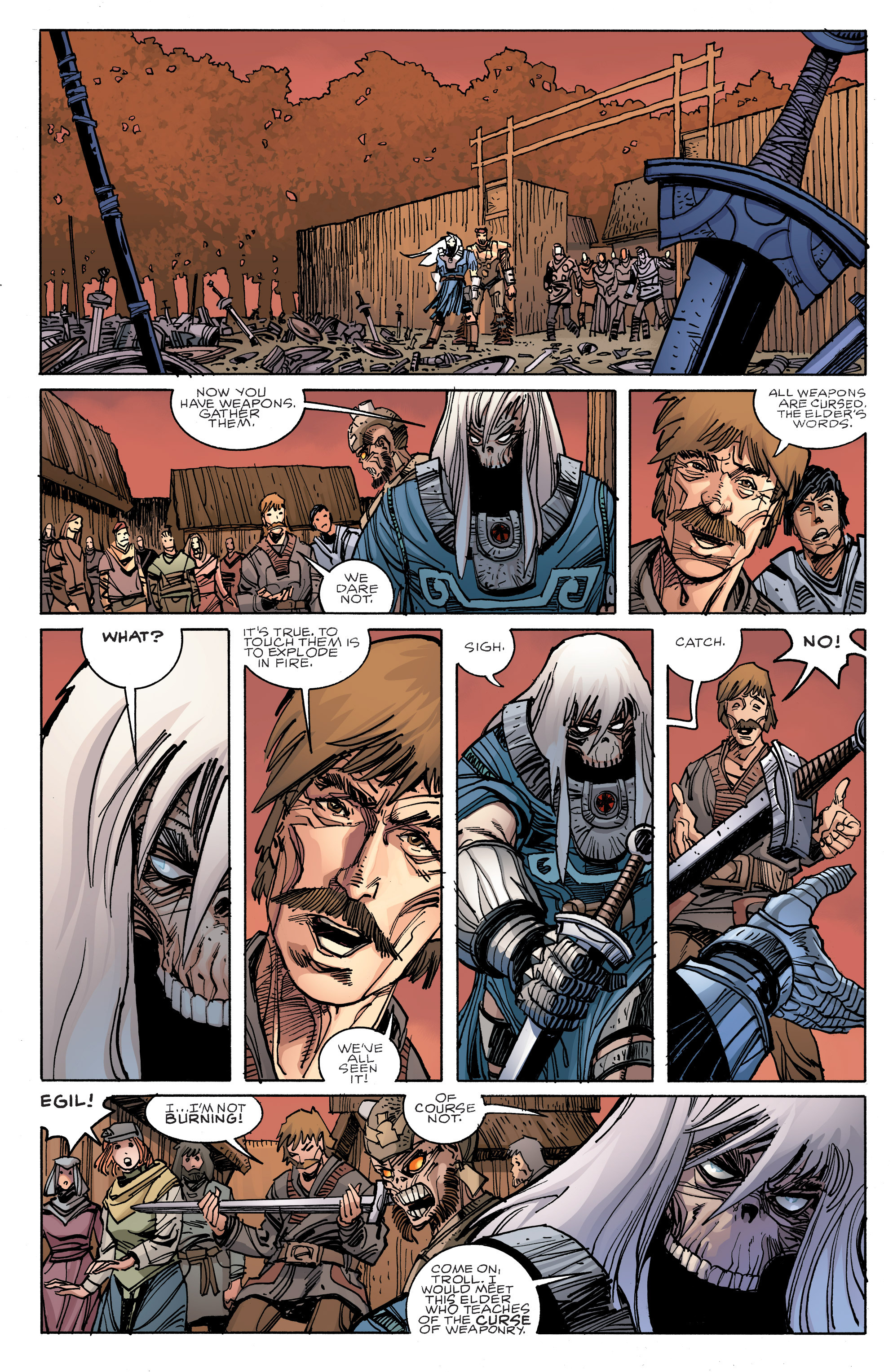 Read online Ragnarok comic -  Issue #4 - 11