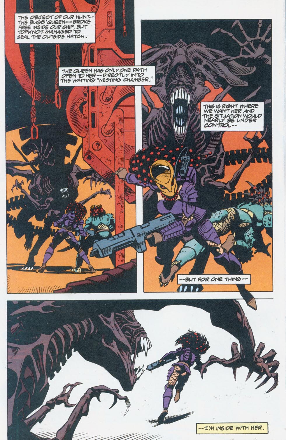 Read online Aliens vs. Predator: War comic -  Issue #0 - 21