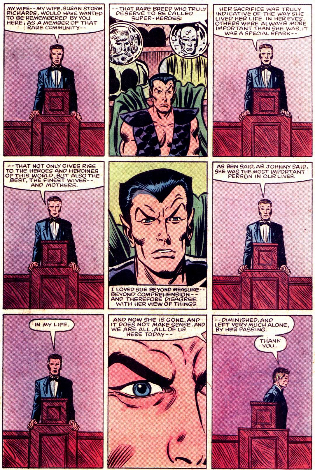Read online What If? (1977) comic -  Issue #42 - The Invisible Girl had died - 18