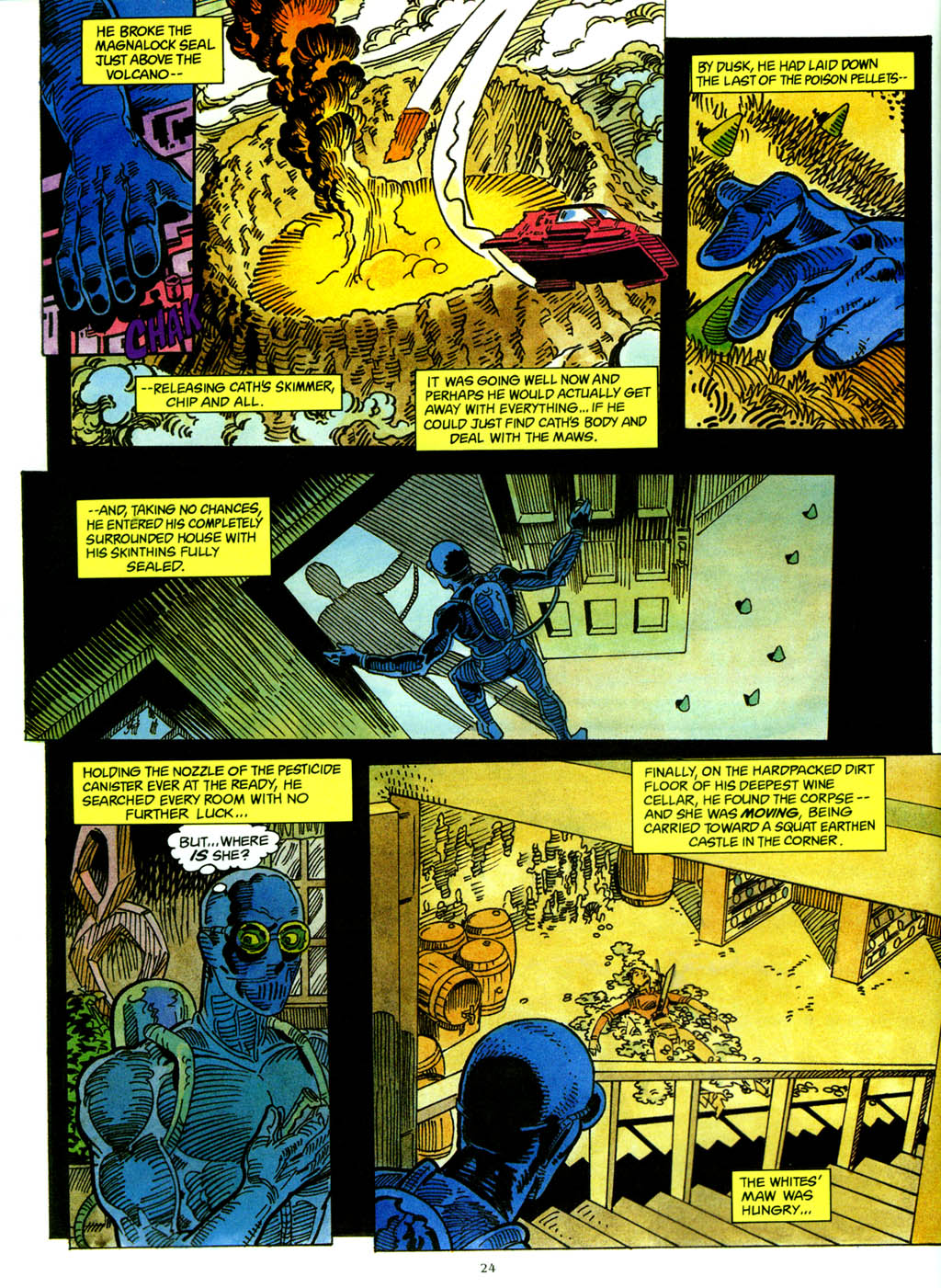 Read online Science Fiction Graphic Novel comic -  Issue #7 - 25