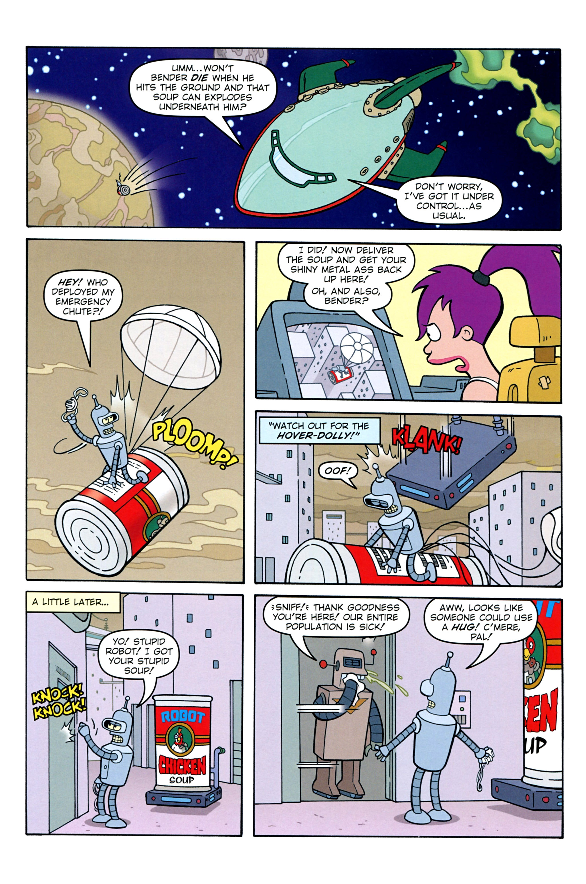 Read online Futurama Comics comic -  Issue #73 - 5