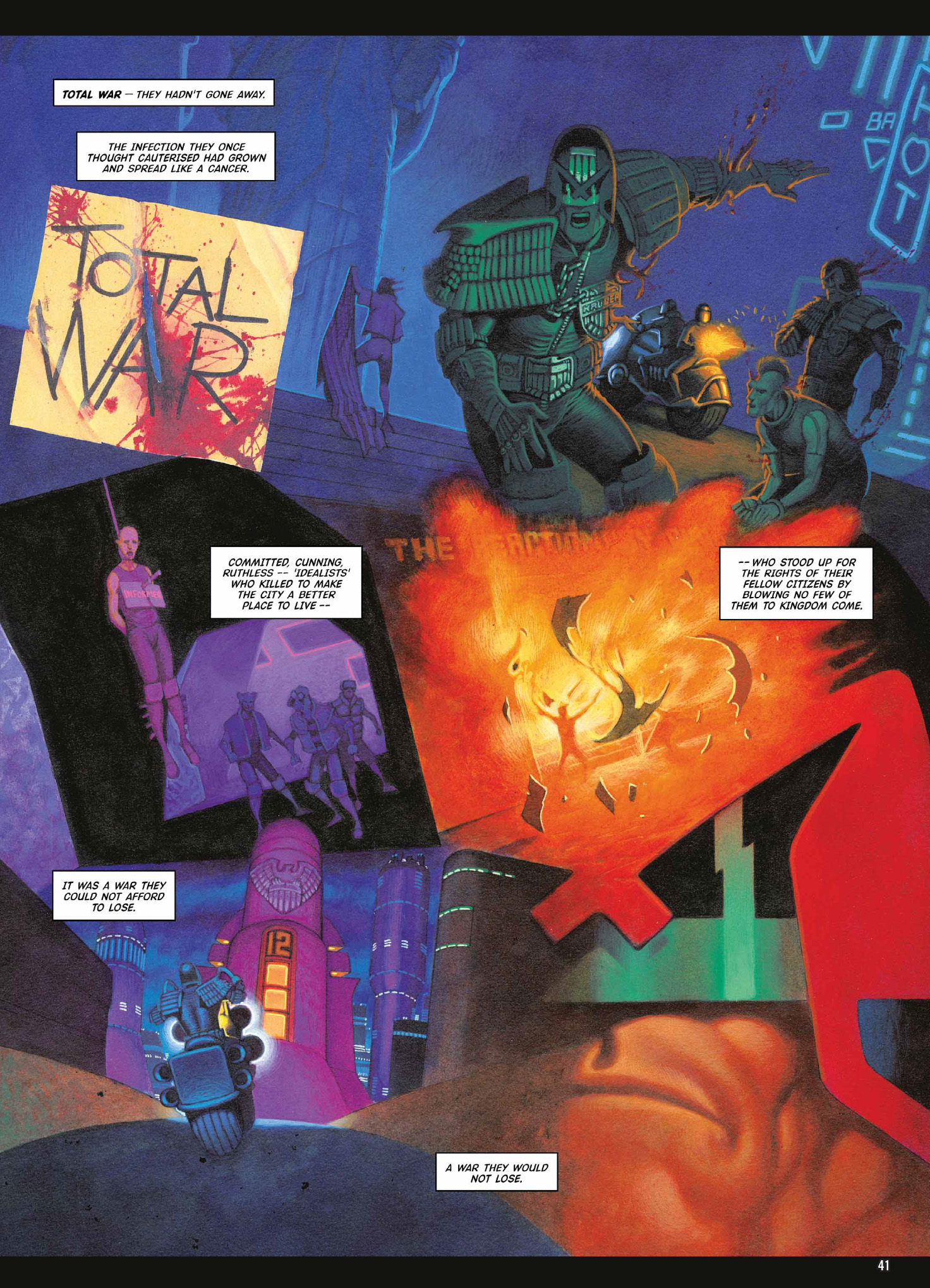 Read online Judge Dredd: The Complete Case Files comic -  Issue # TPB 39 (Part 1) - 42