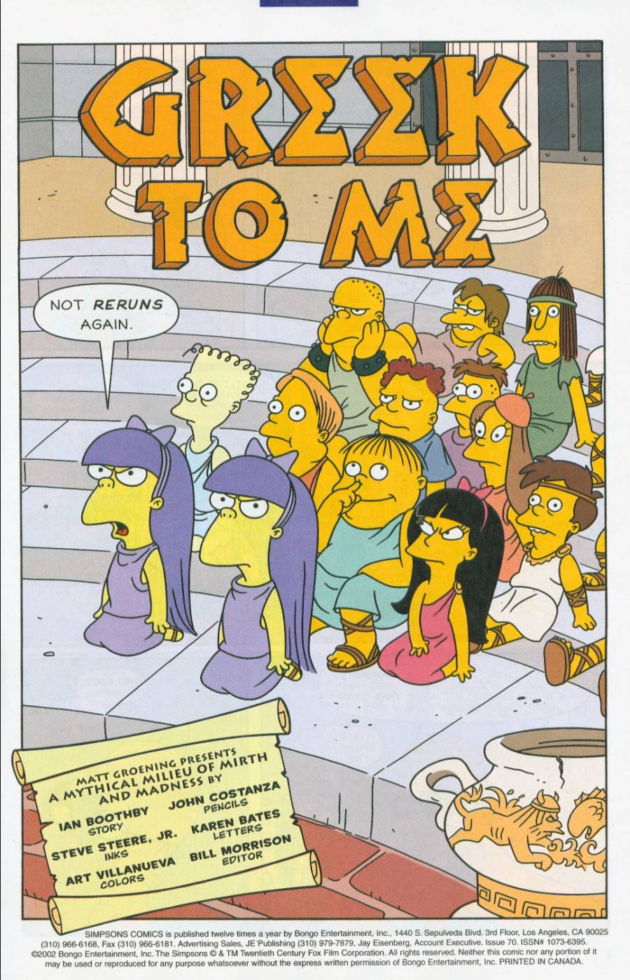 Read online Simpsons Comics comic -  Issue #70 - 2