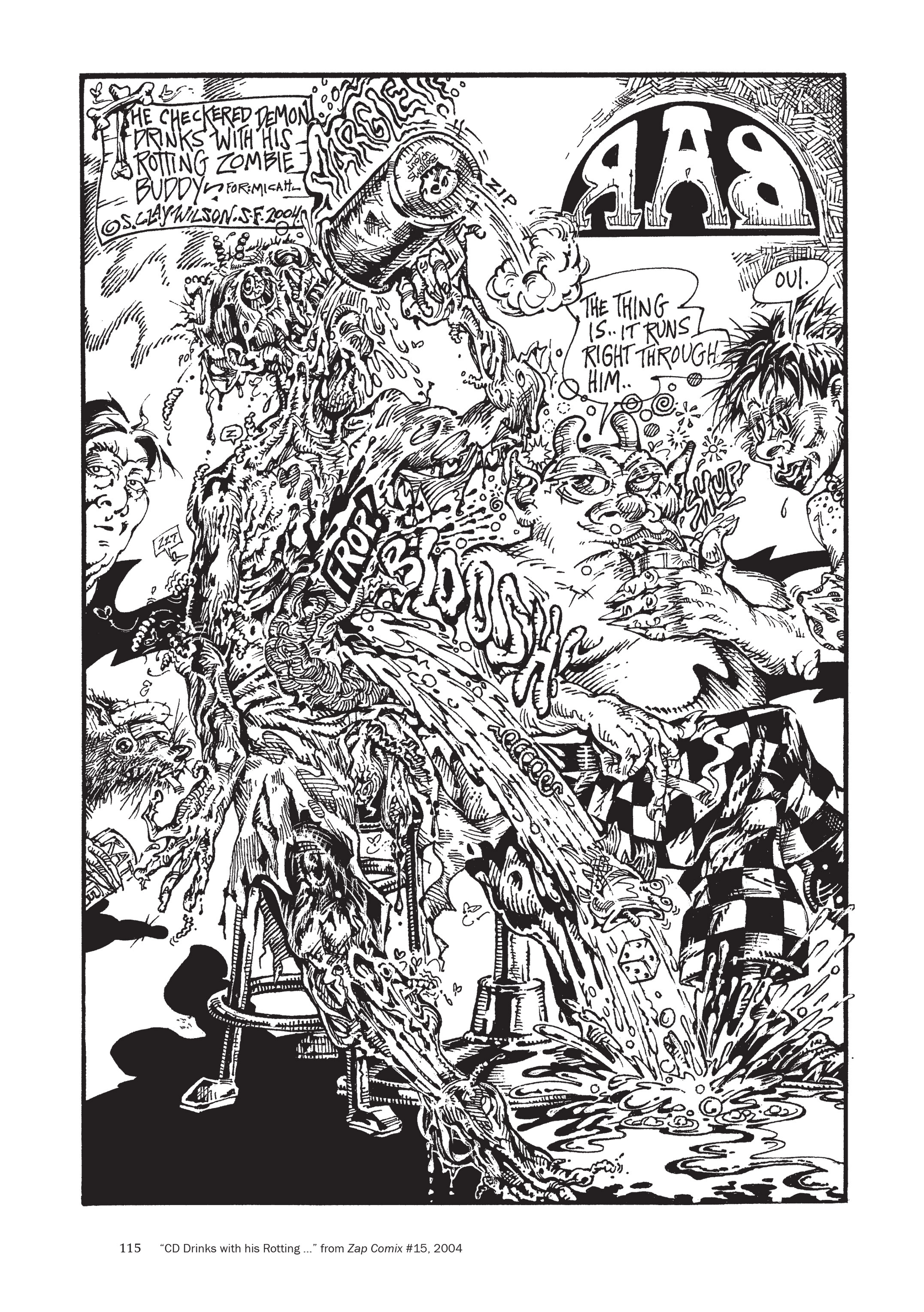 Read online The Mythology of S. Clay Wilson comic -  Issue # Belgian Lace from Hell (Part 2) - 18