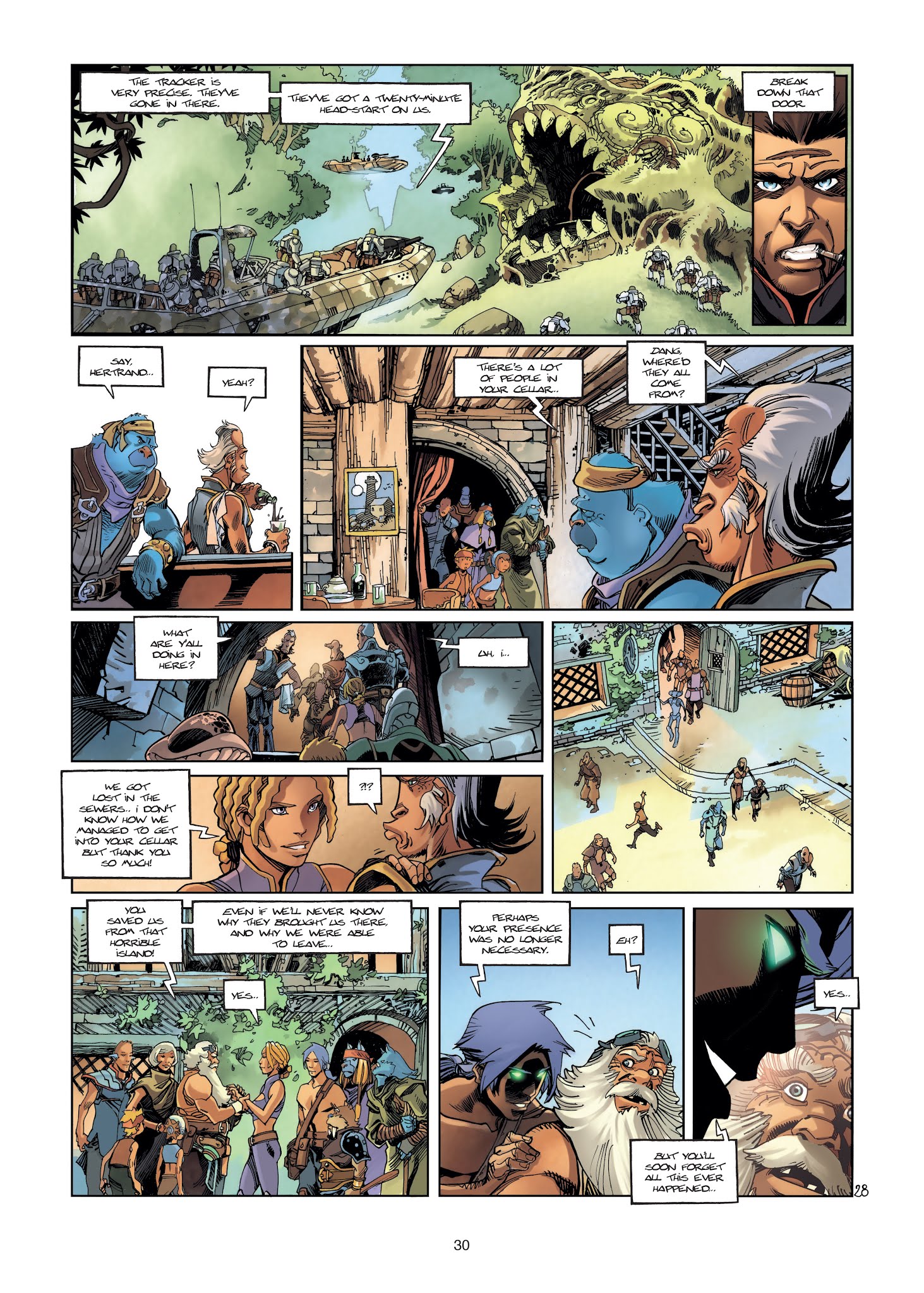 Read online Ythaq comic -  Issue #8 - 30