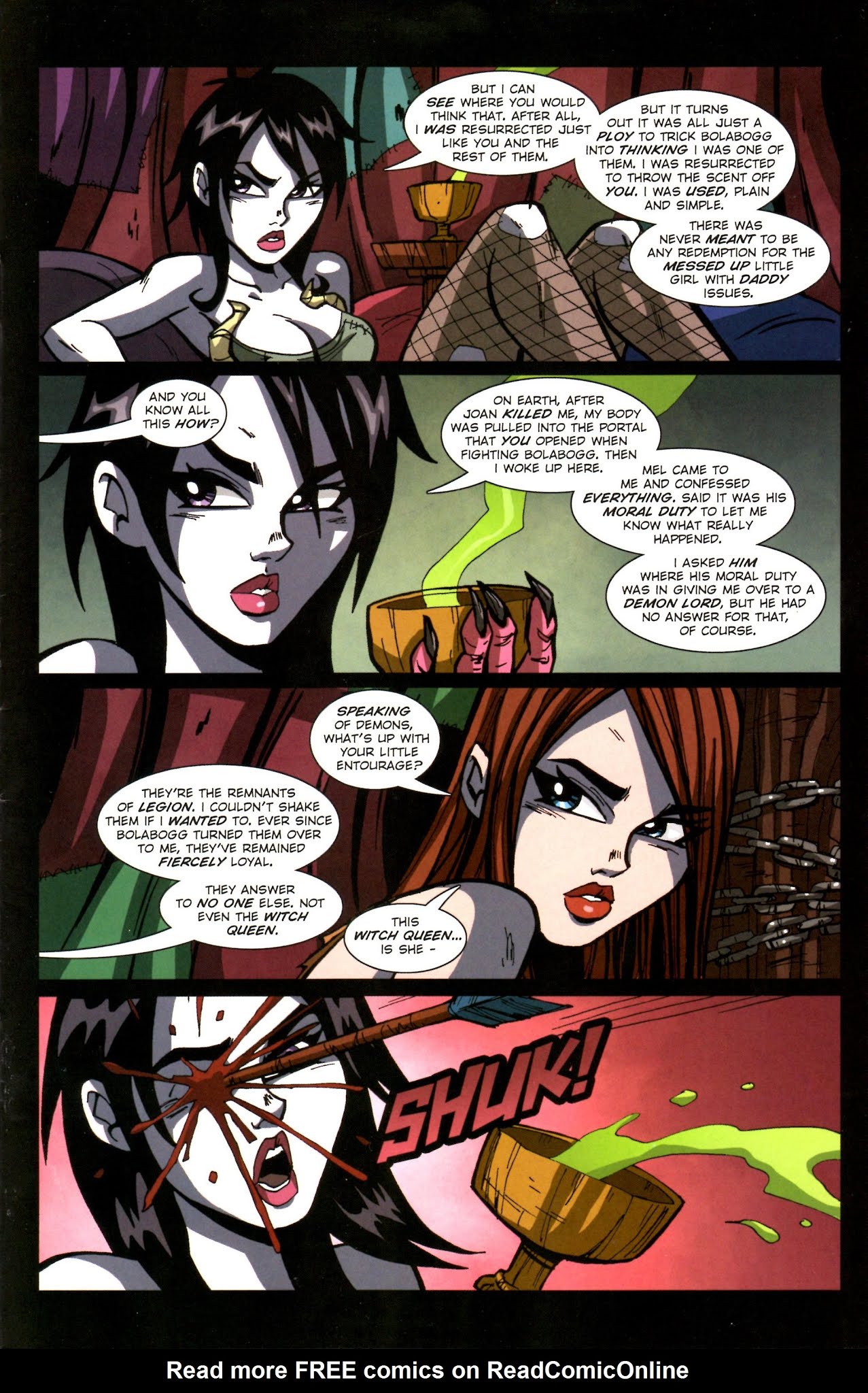 Read online [email protected]: The Witch Queen comic -  Issue #2 - 5