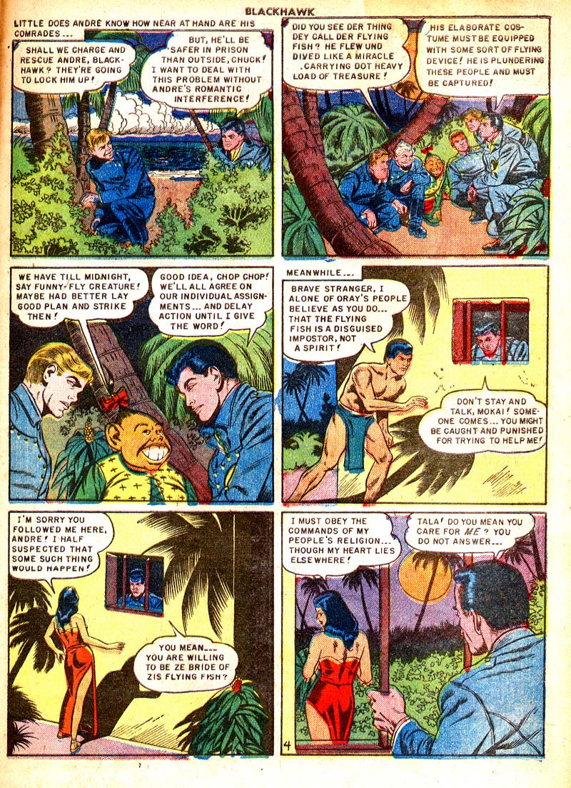 Read online Blackhawk (1957) comic -  Issue #32 - 19