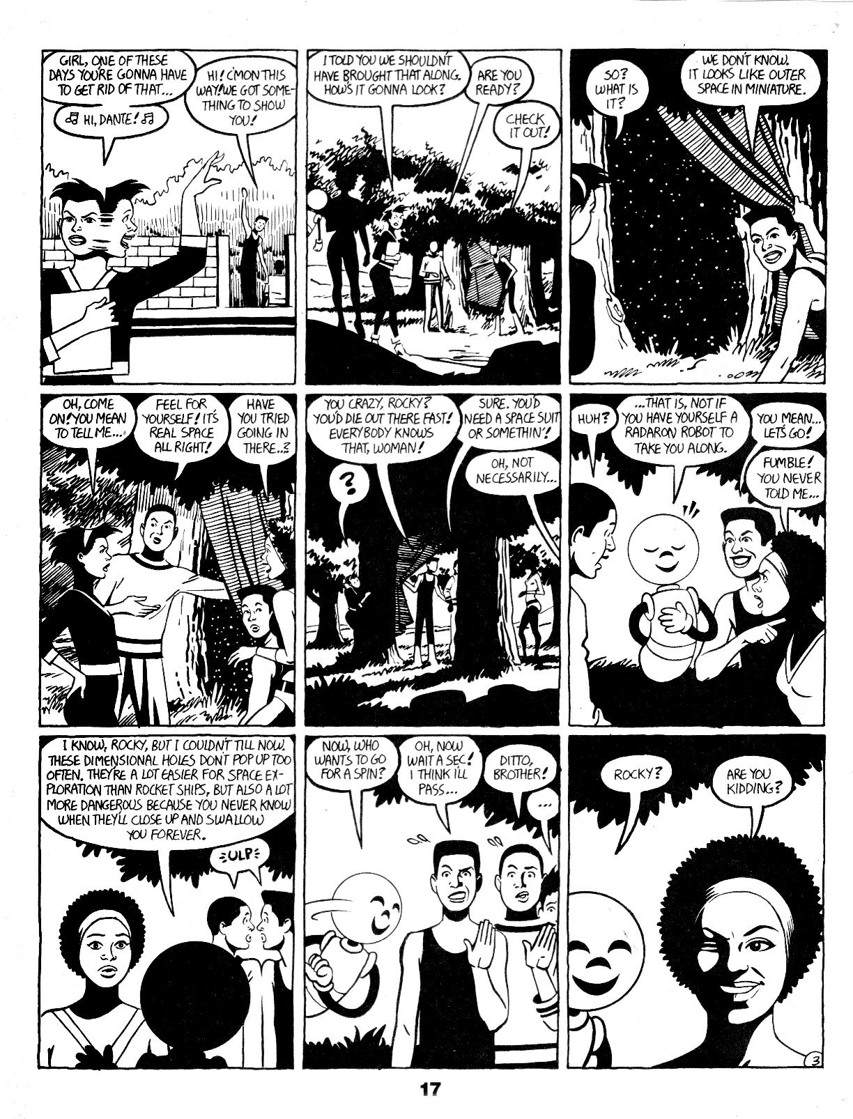 Read online Love and Rockets (1982) comic -  Issue #17 - 19