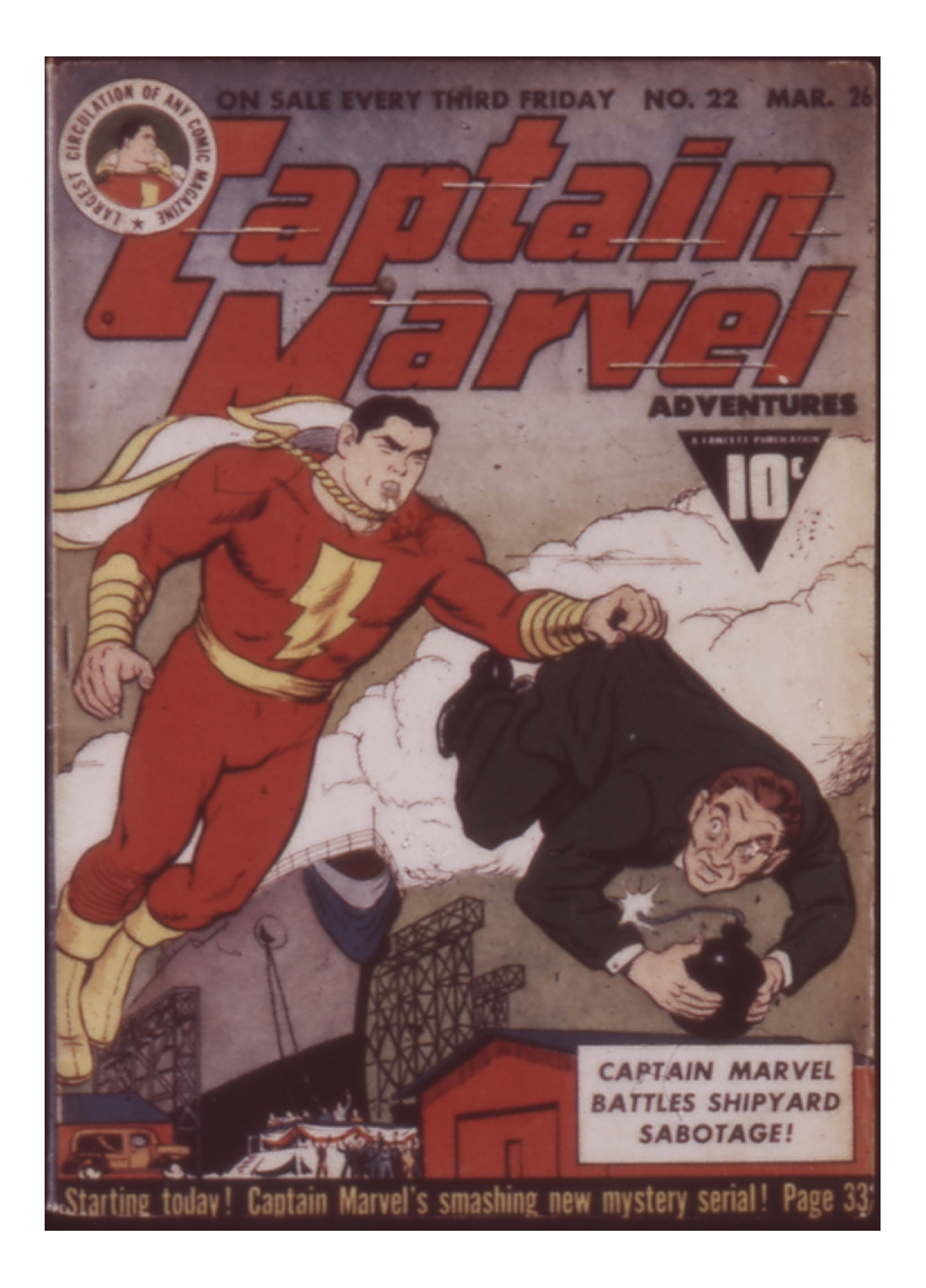 Read online Captain Marvel Adventures comic -  Issue #22 - 1