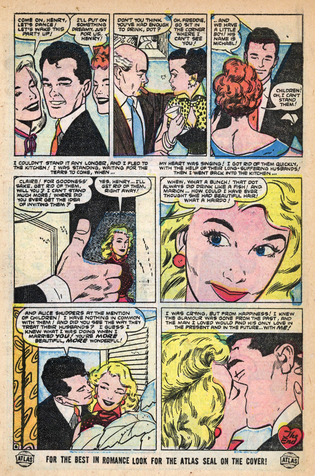 Read online Love Romances comic -  Issue #44 - 8