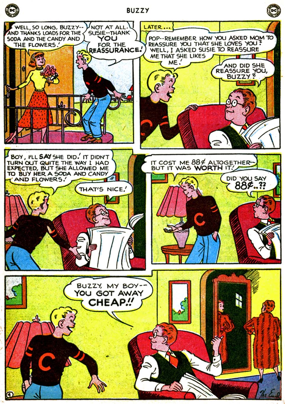 Read online Buzzy comic -  Issue #31 - 39